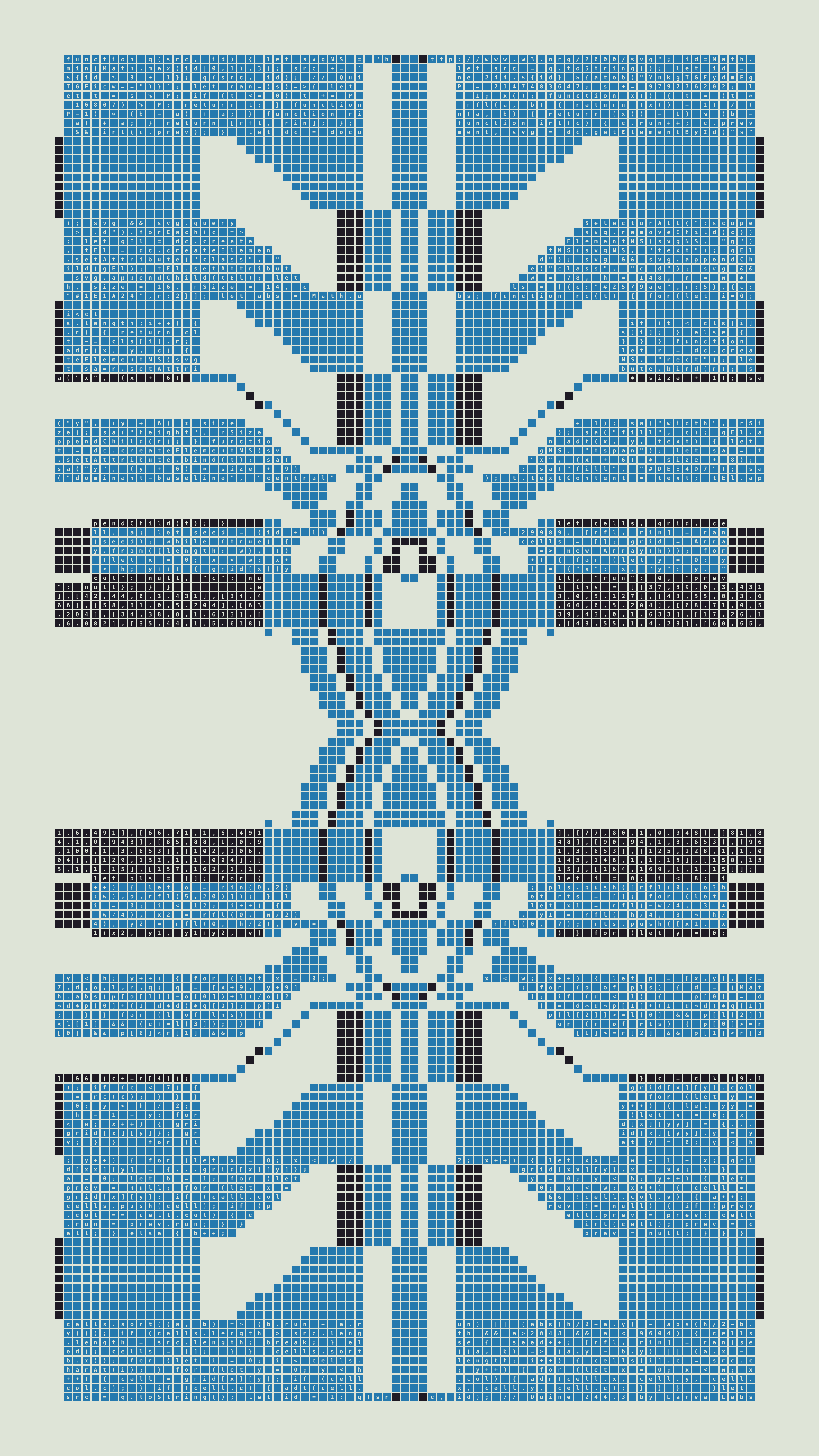 Quine #244 — Generation 3 (poster)