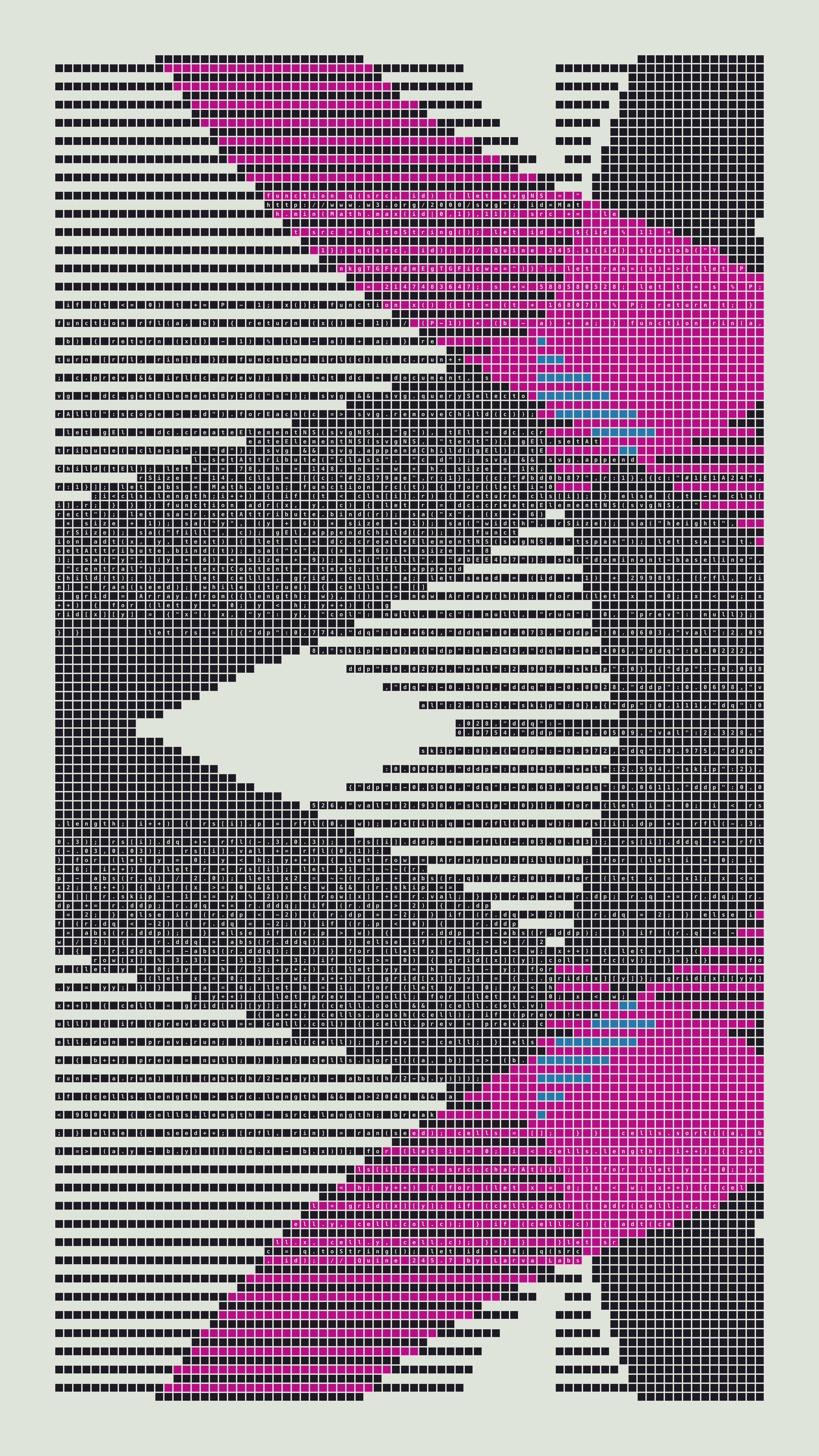 Quine #245 — Generation 7
