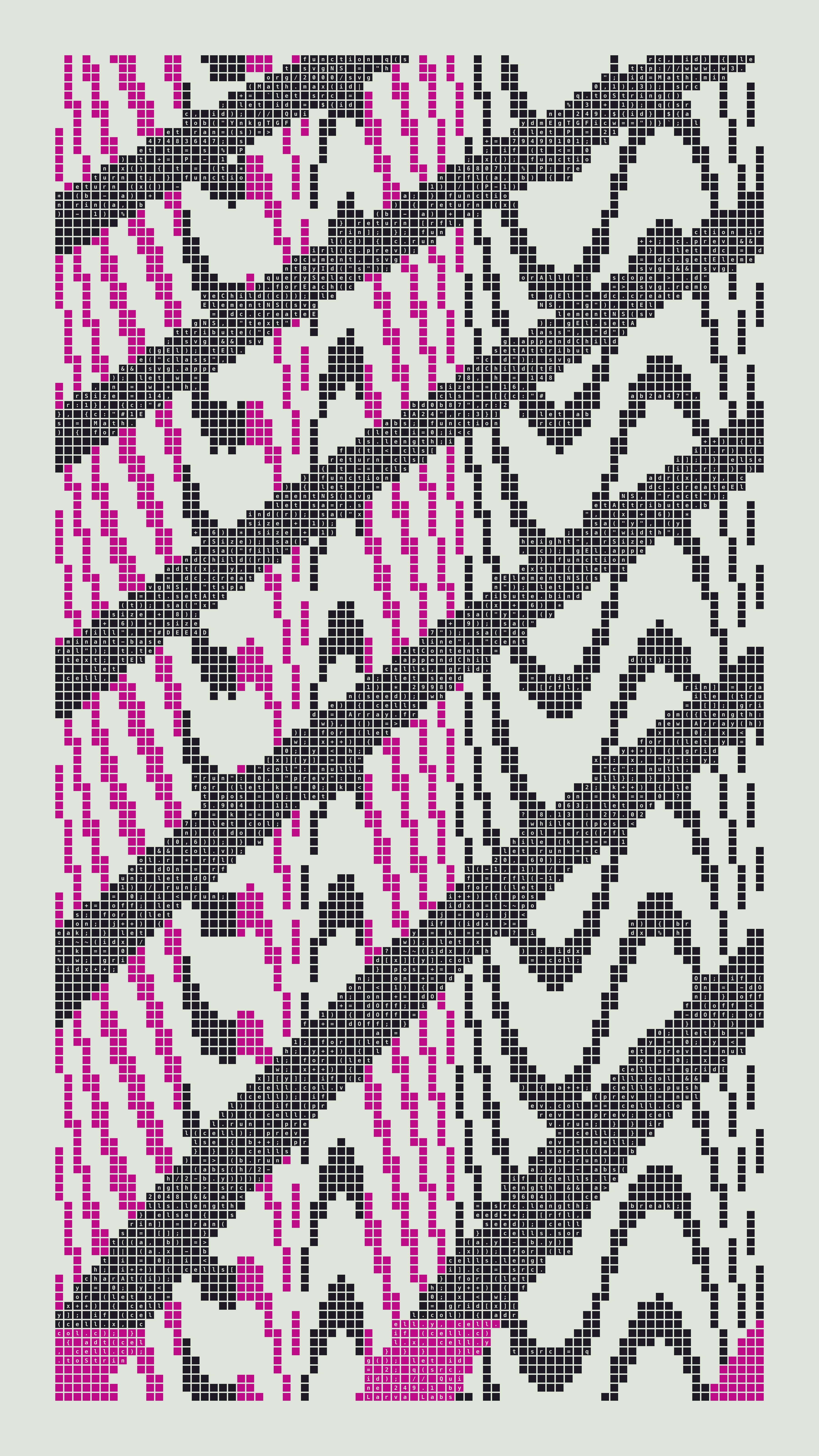 Quine #249 — Generation 1 (poster)