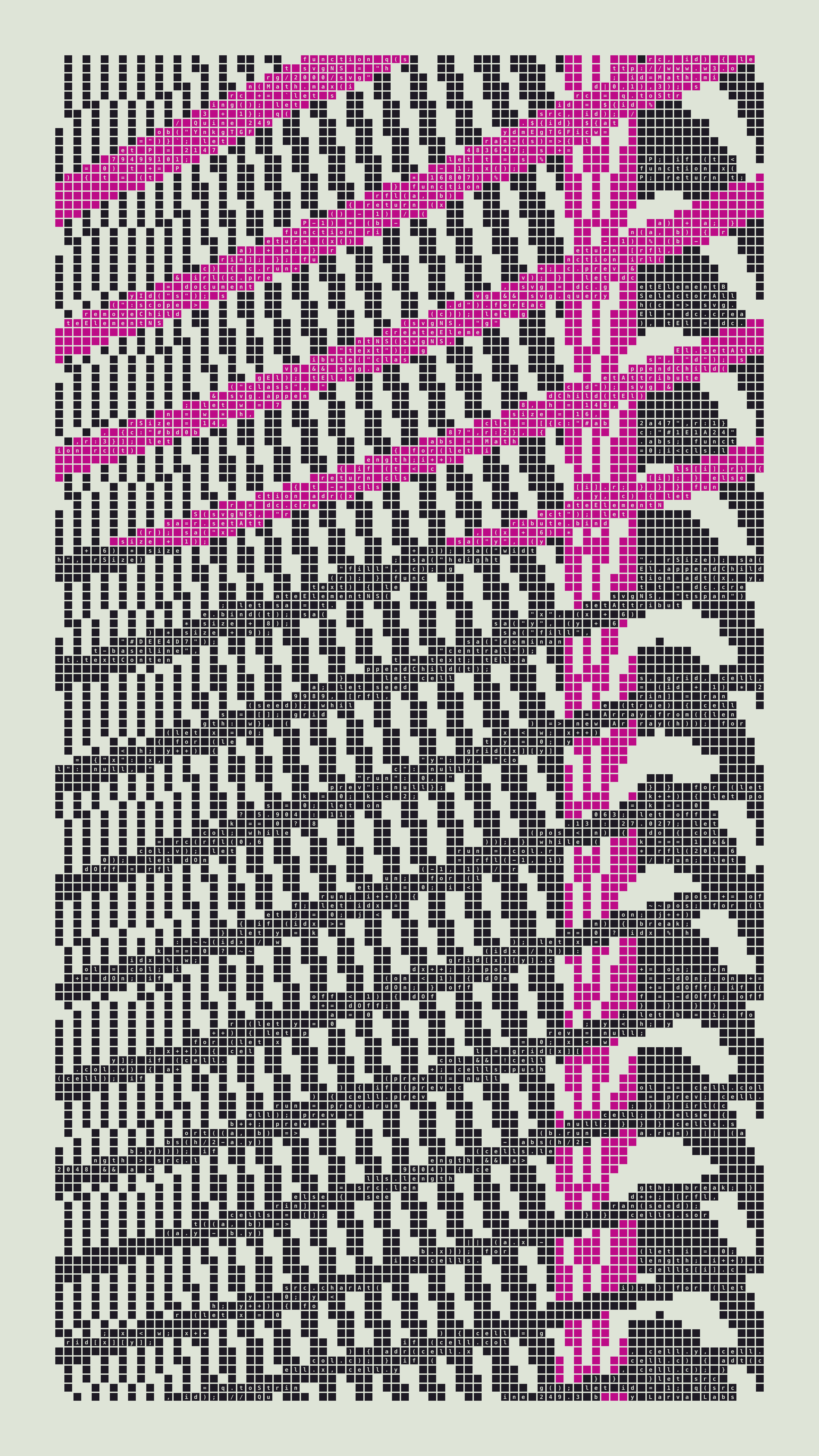 Quine #249 — Generation 3