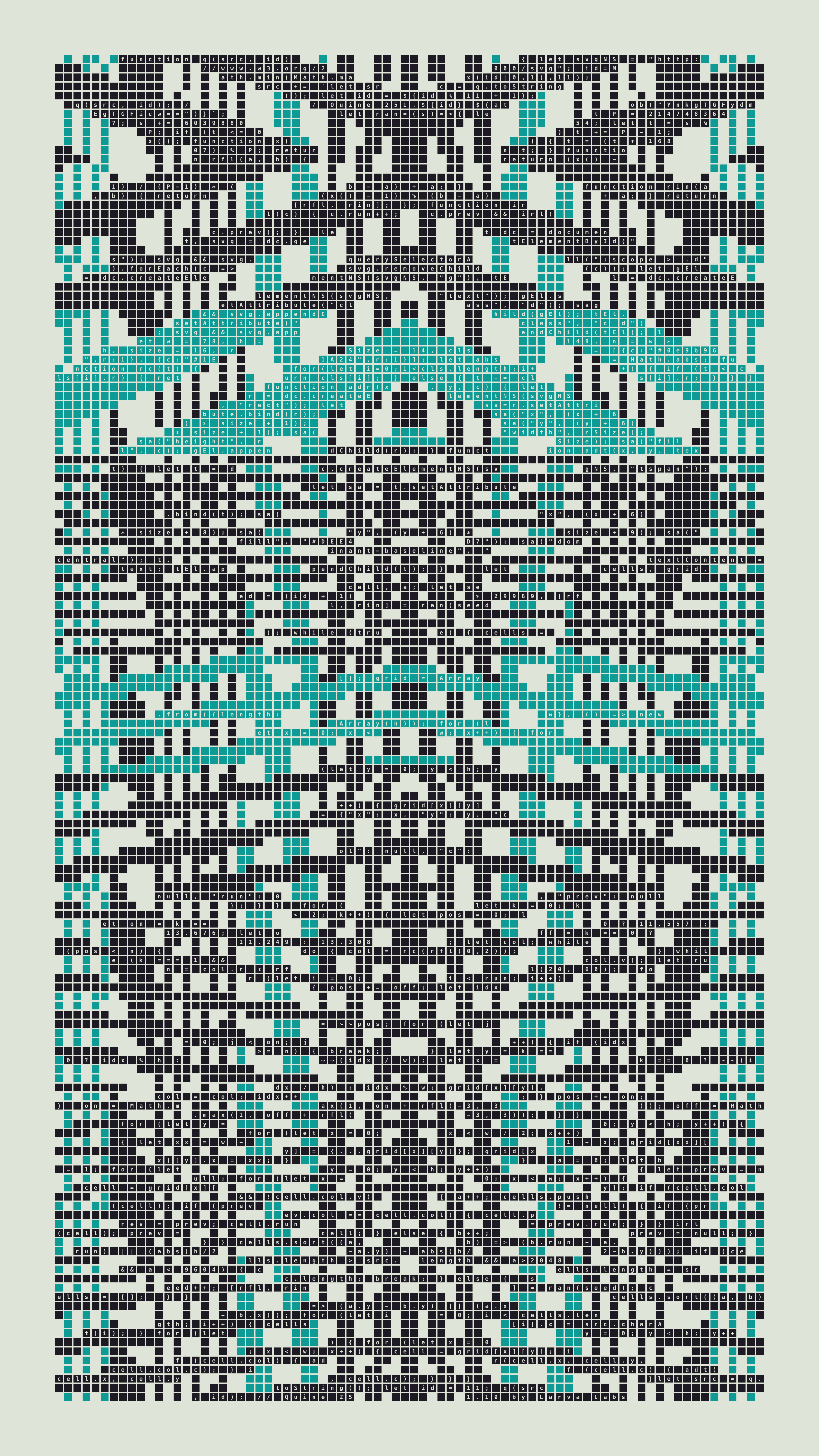 Quine #251 — Generation 10