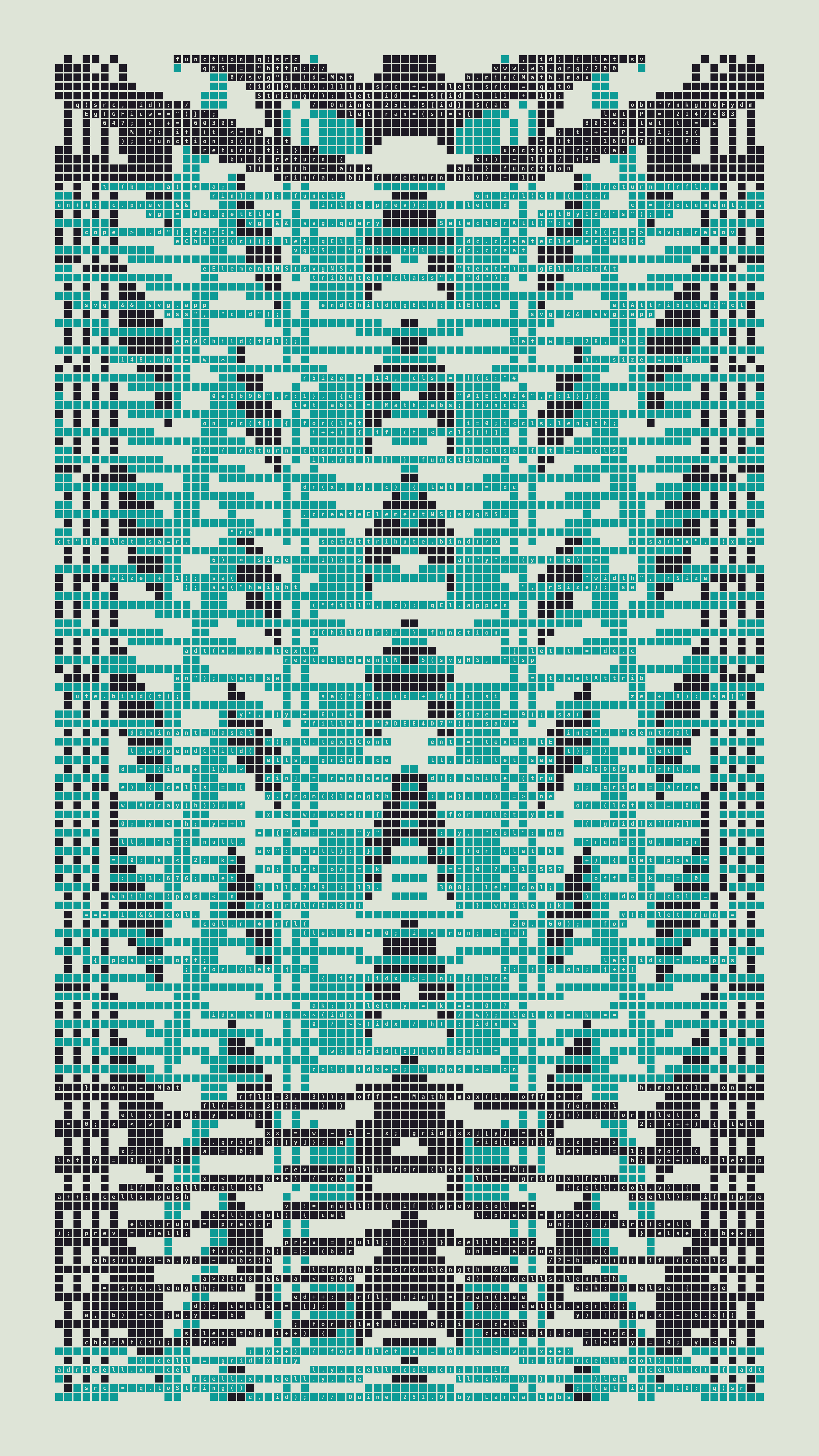 Quine #251 — Generation 9