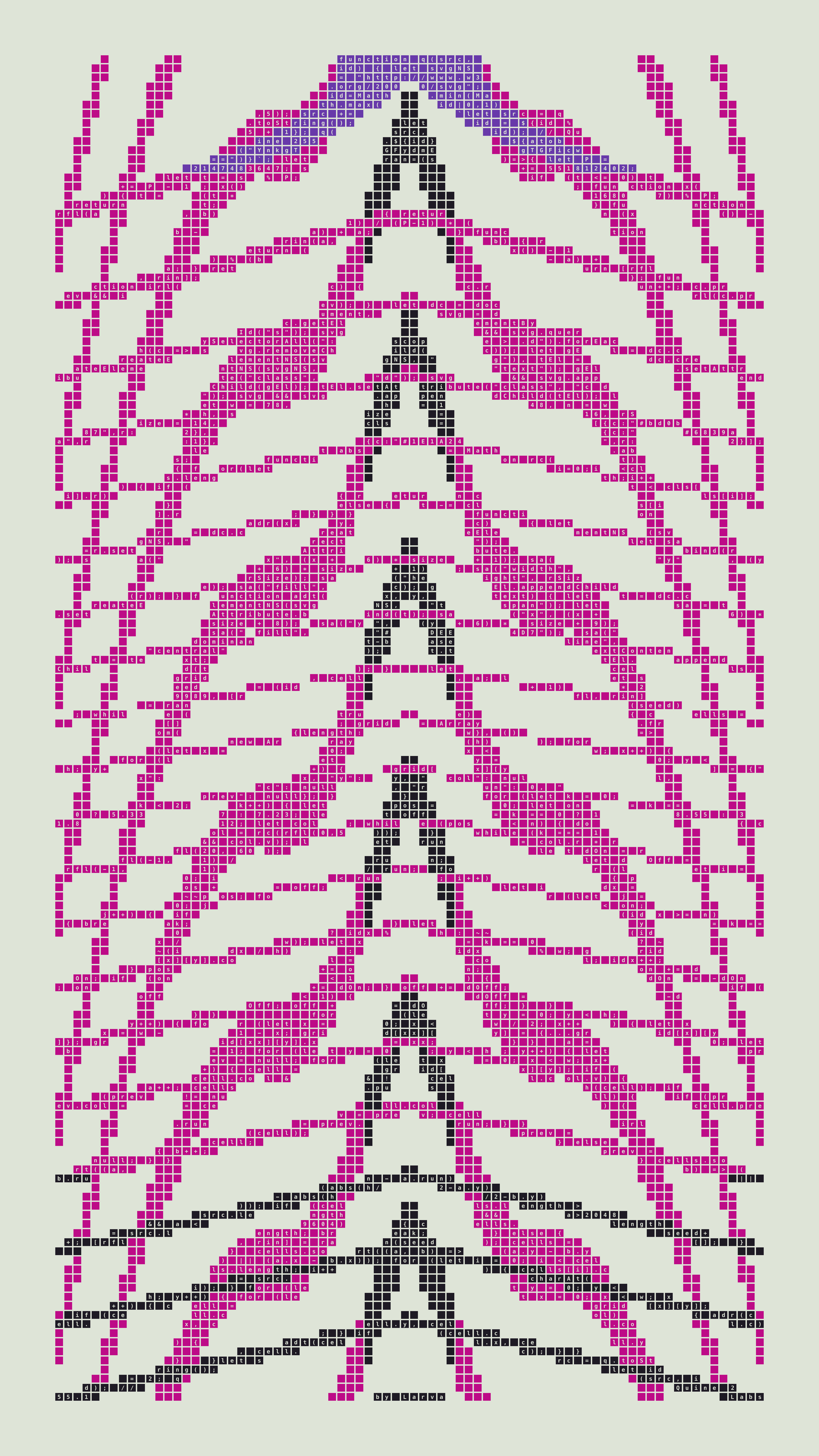 Quine #255 — Generation 1