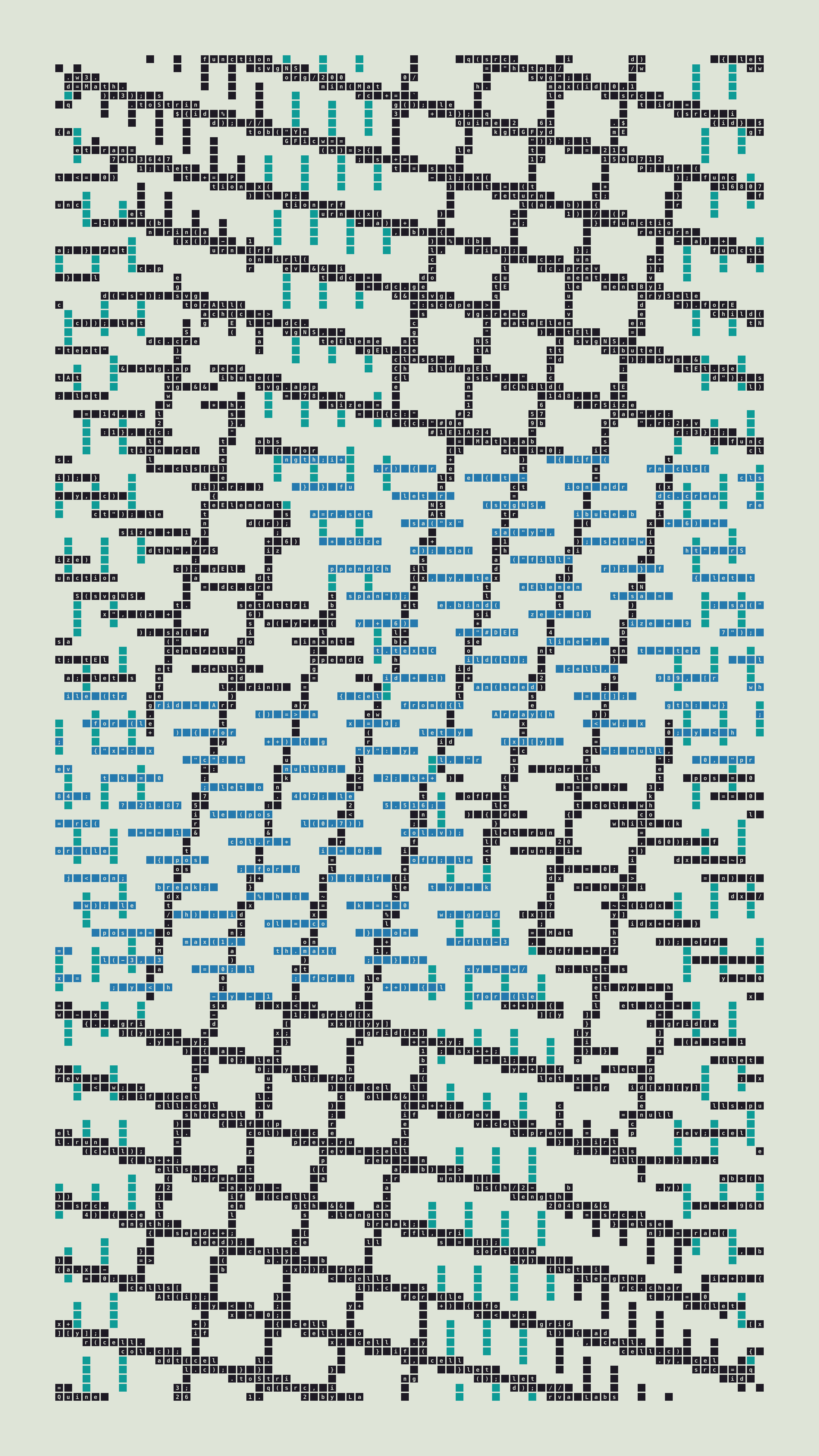 Quine #261 — Generation 2