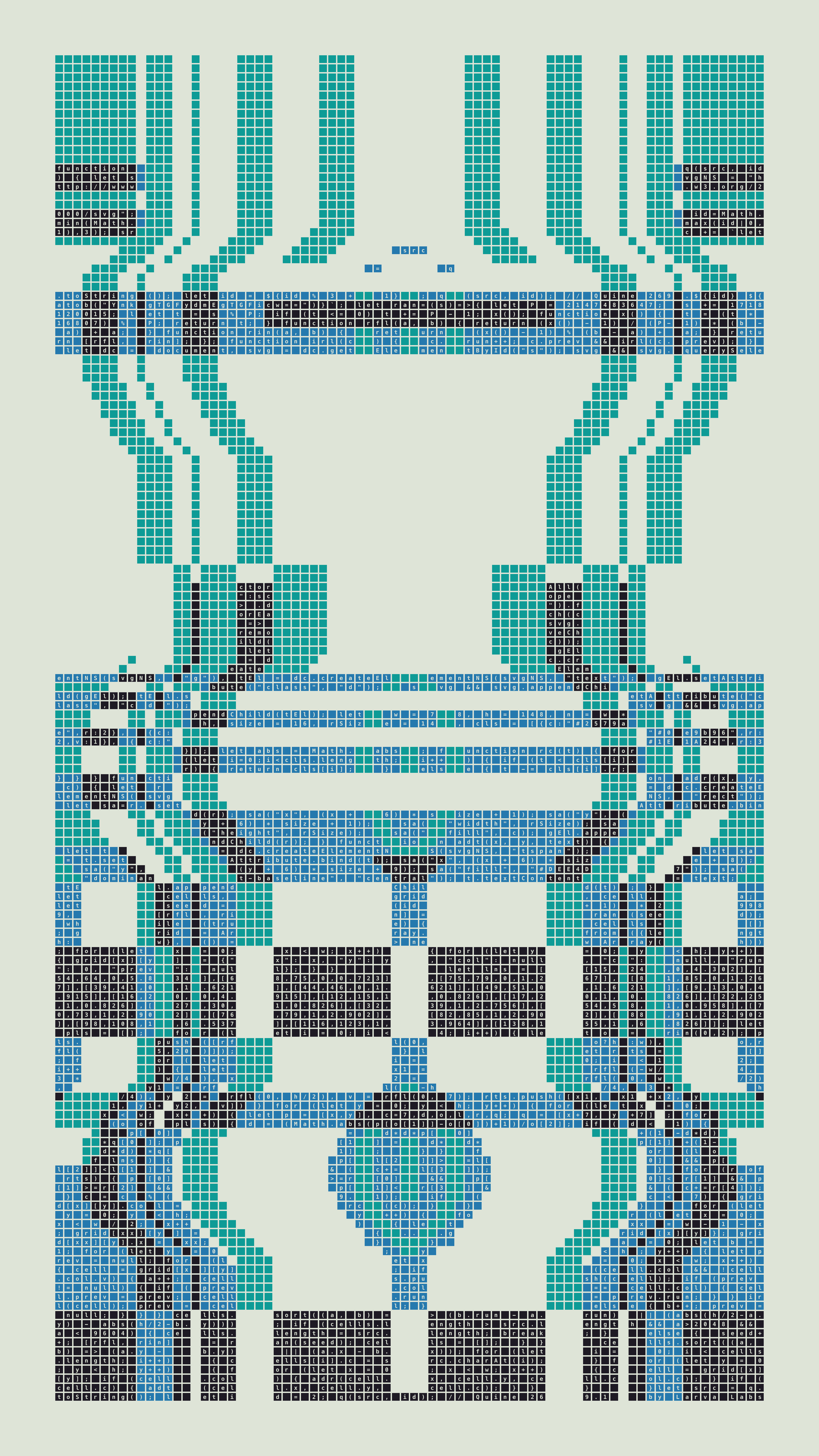 Quine #269 — Generation 1 (poster)