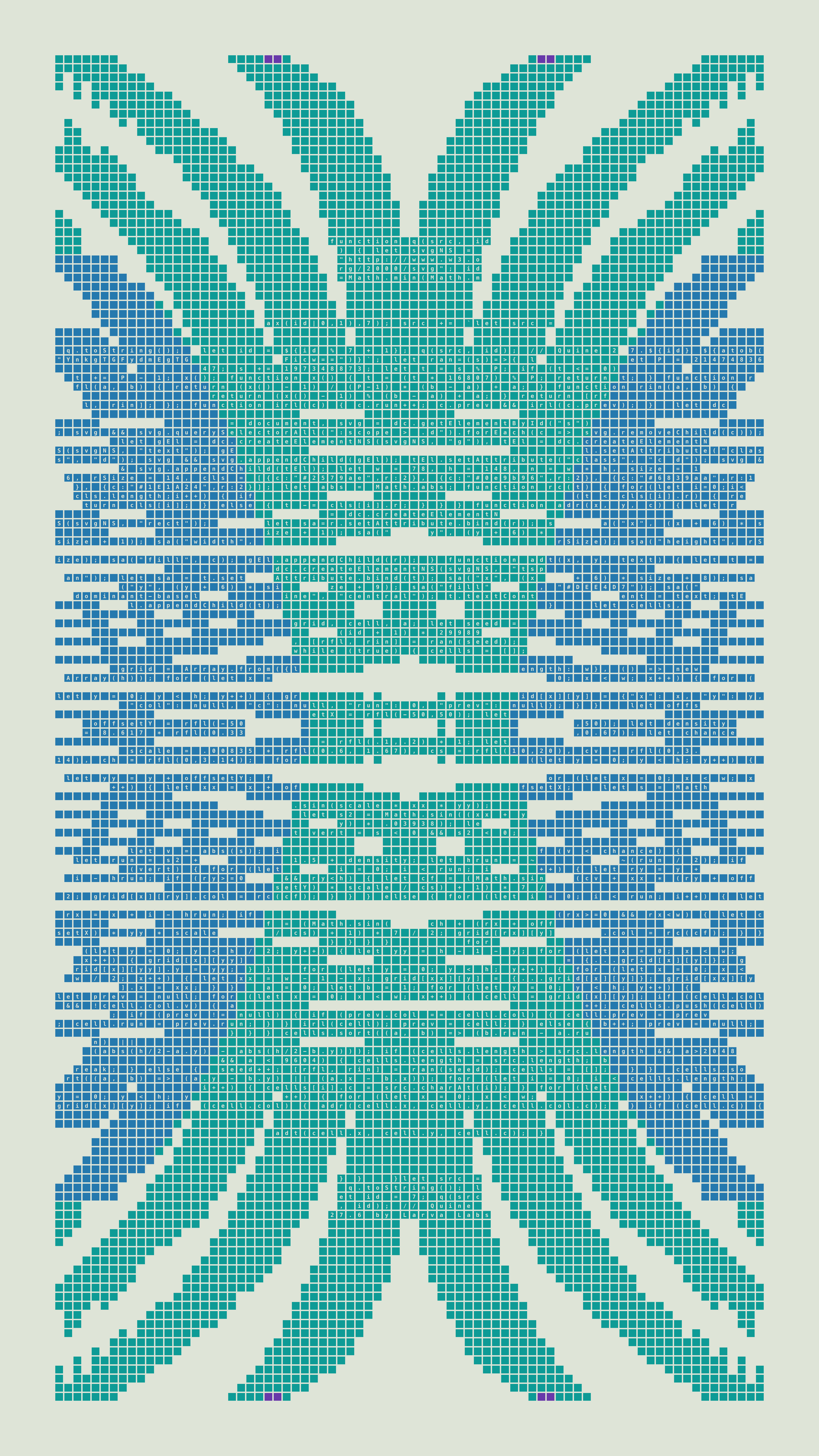 Quine #27 — Generation 6