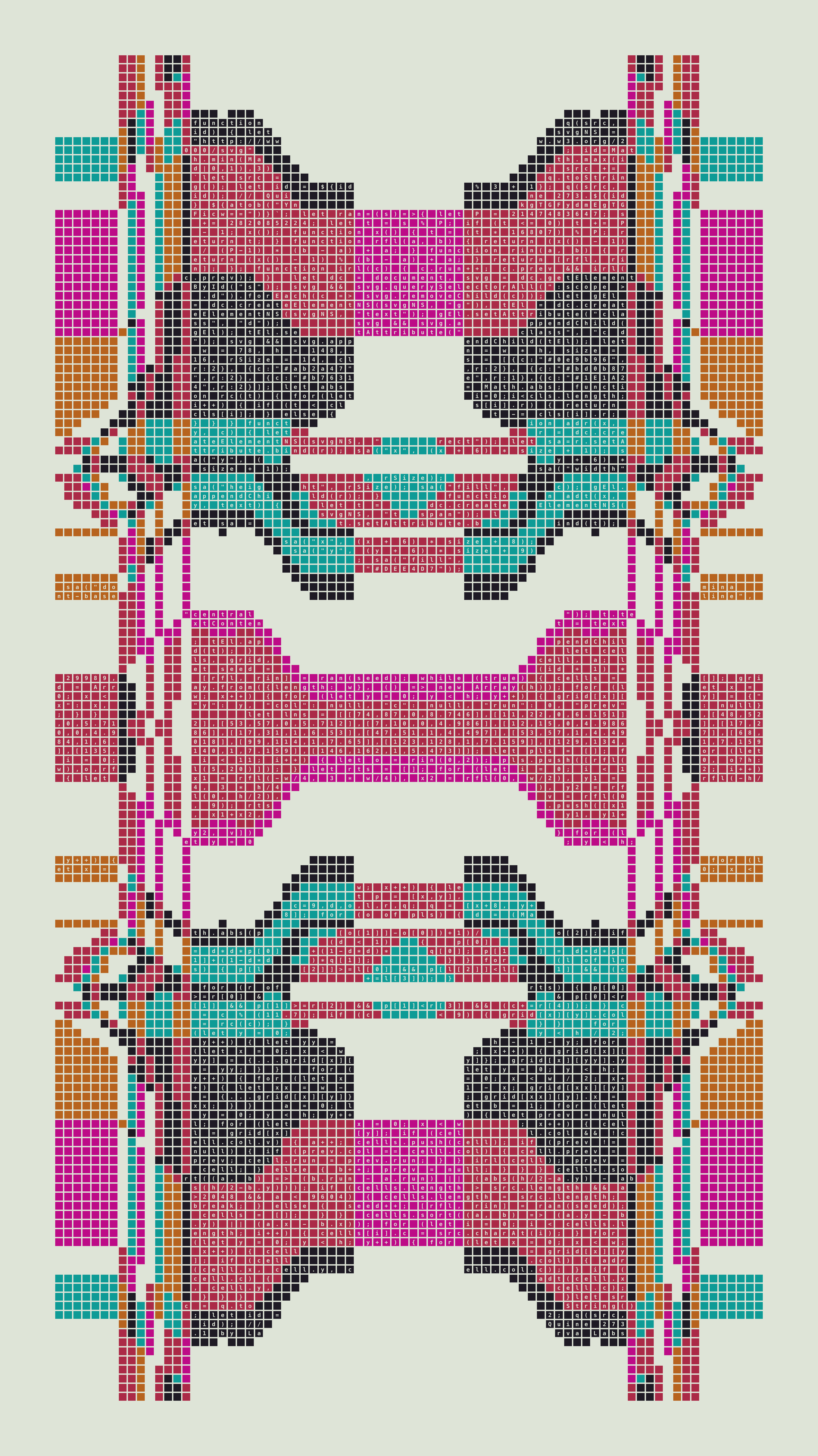 Quine #273 — Generation 1 (poster)