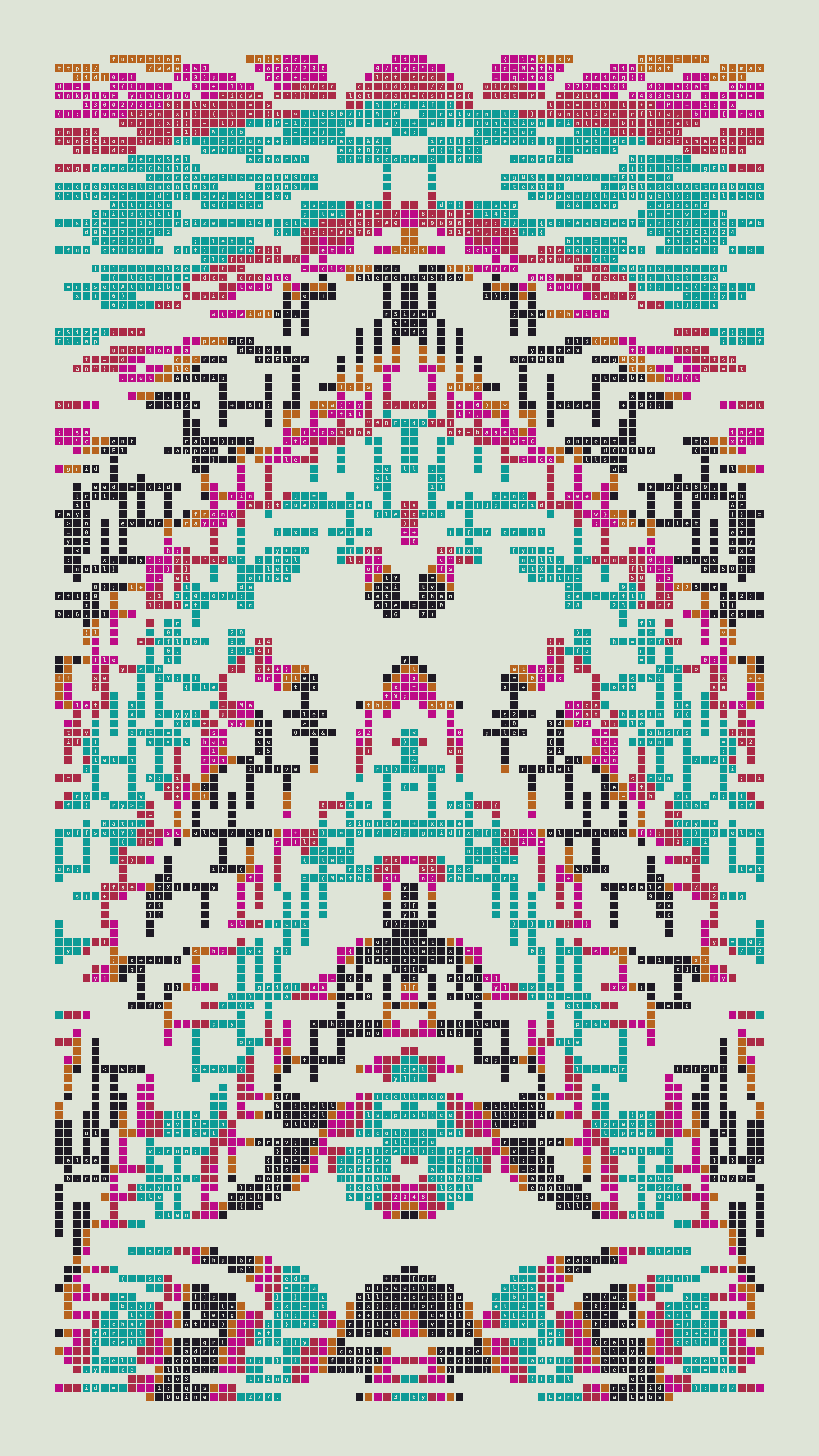 Quine #277 — Generation 3