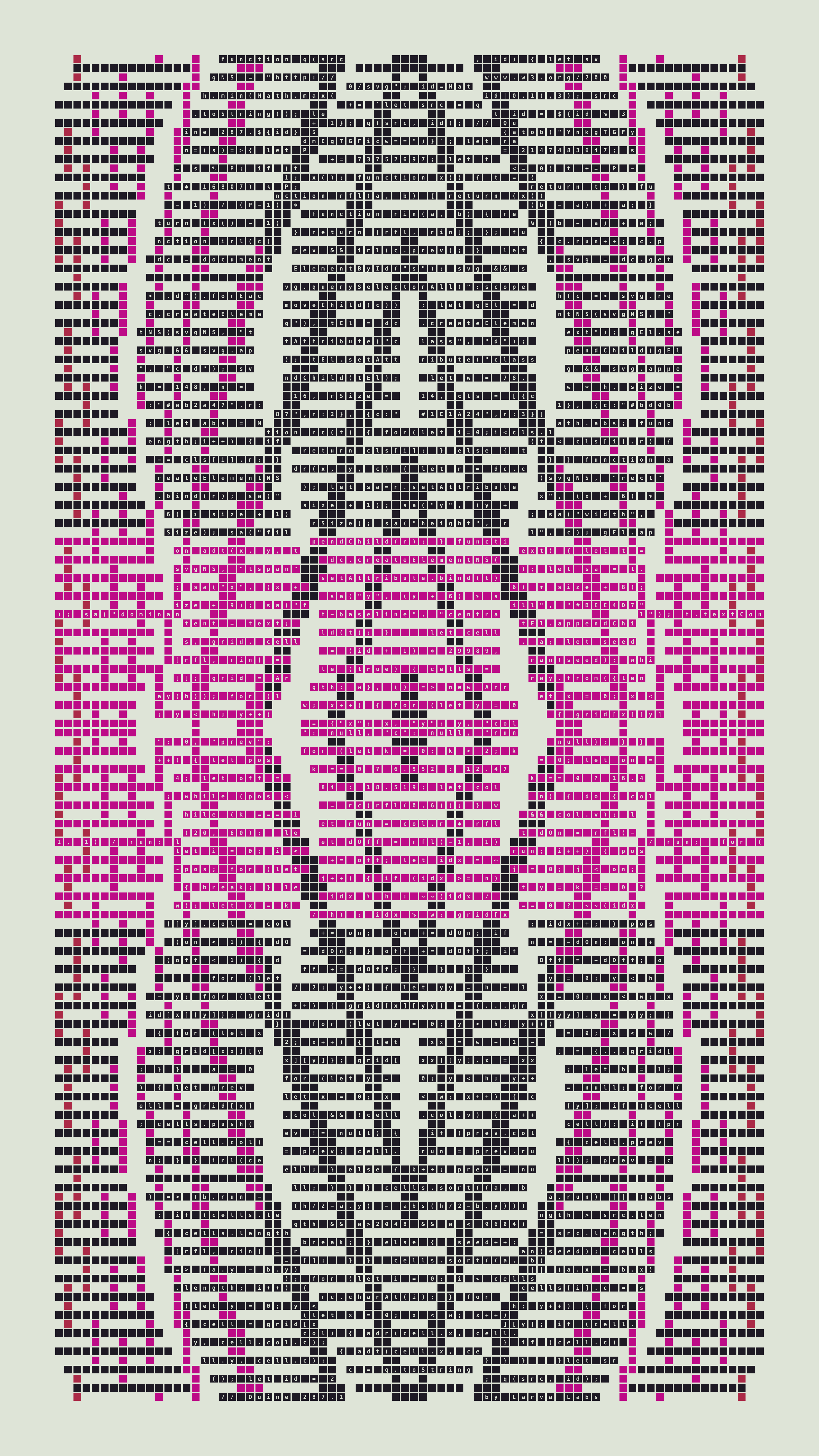 Quine #287 — Generation 1
