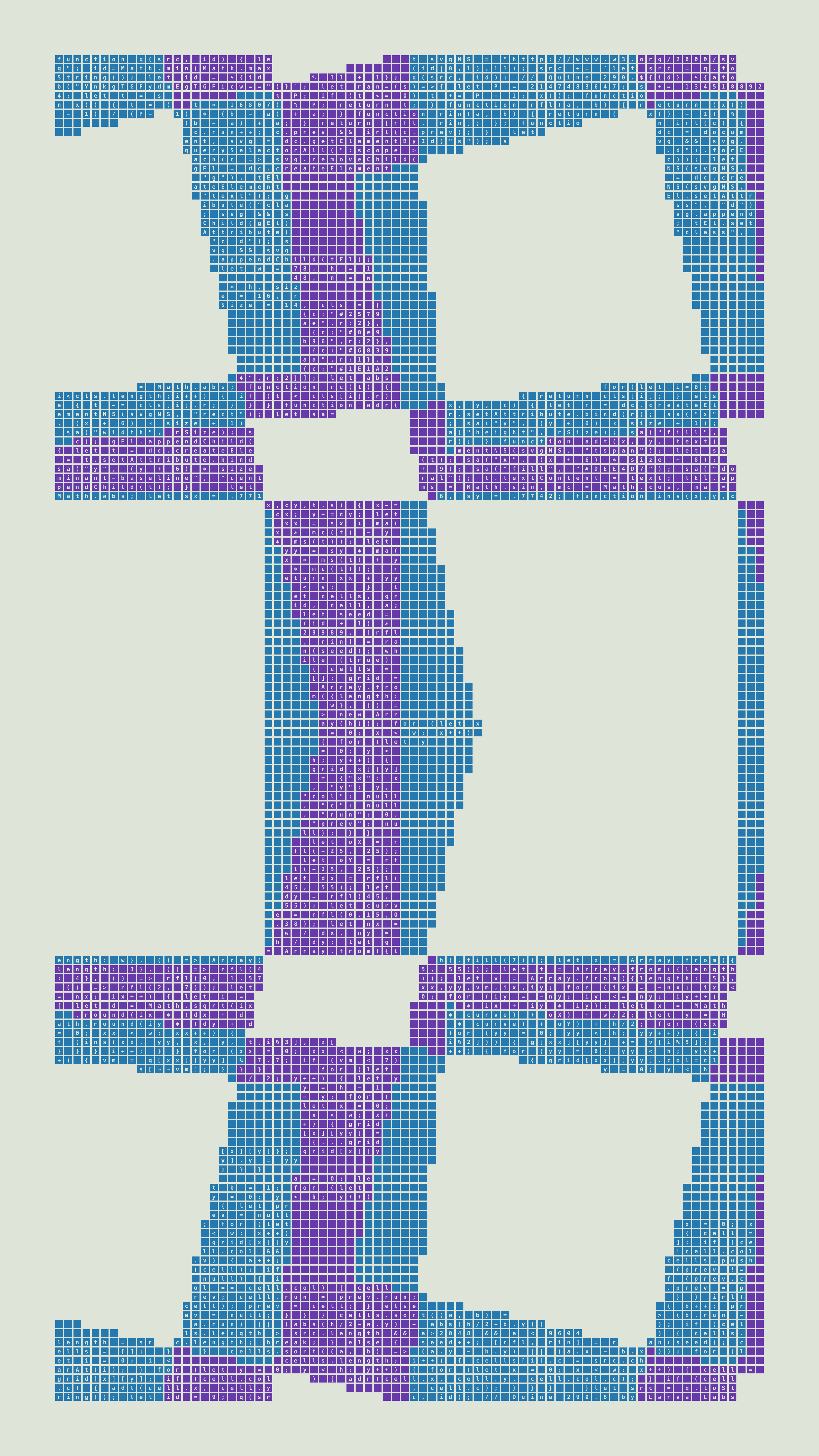 Quine #290 — Generation 8