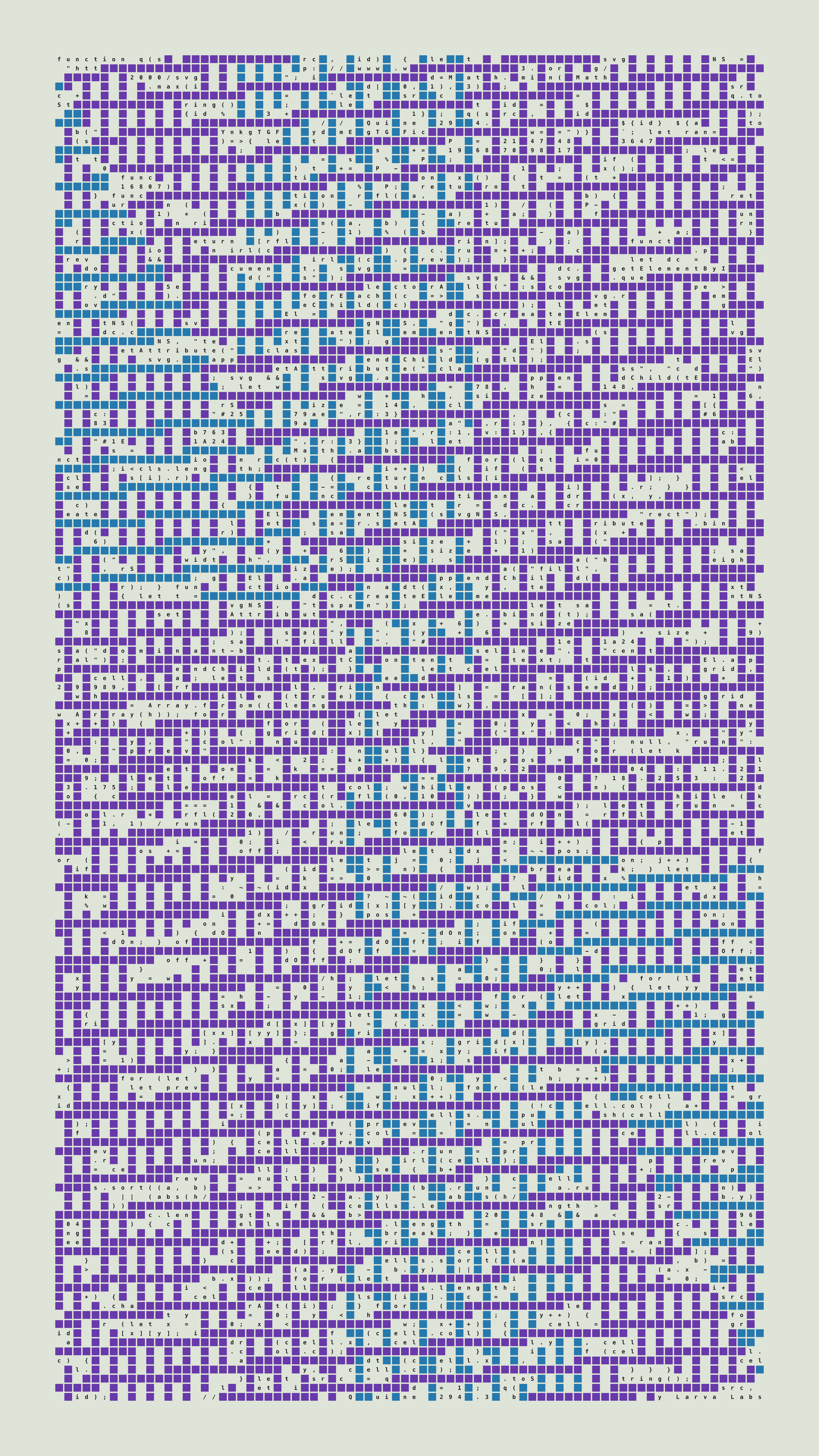Quine #294 — Generation 3
