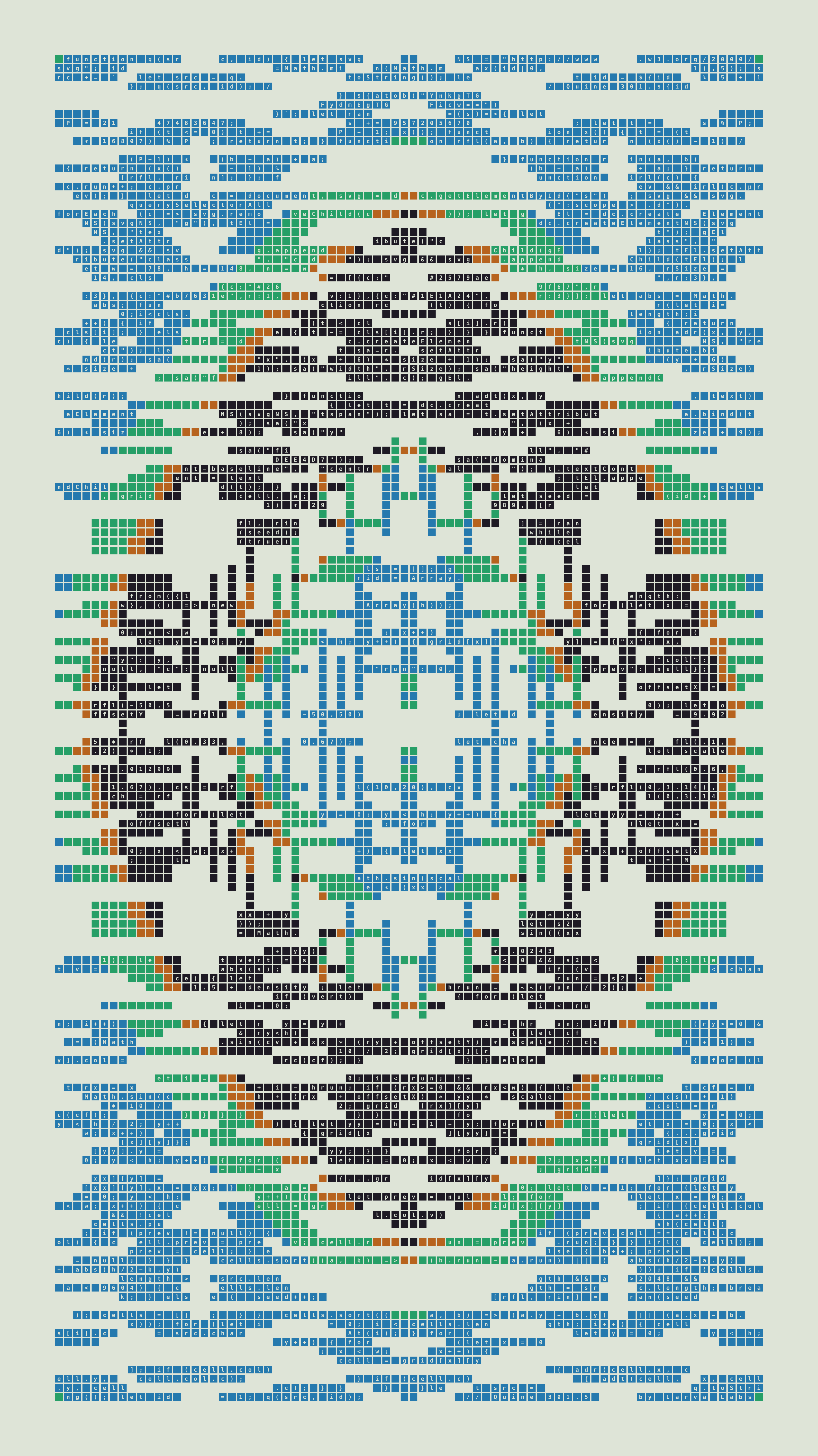 Quine #301 — Generation 5