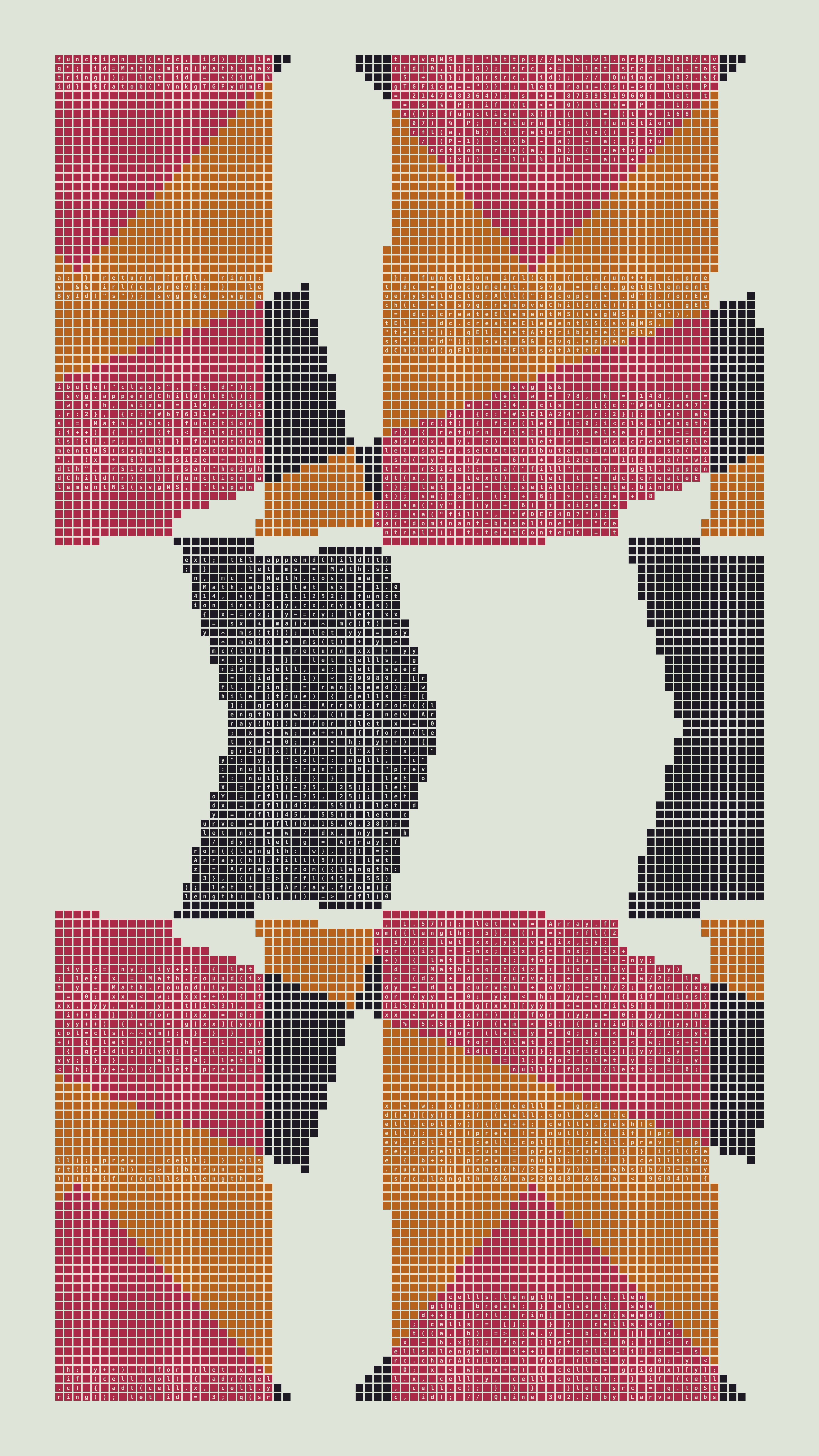 Quine #302 — Generation 2 (poster)