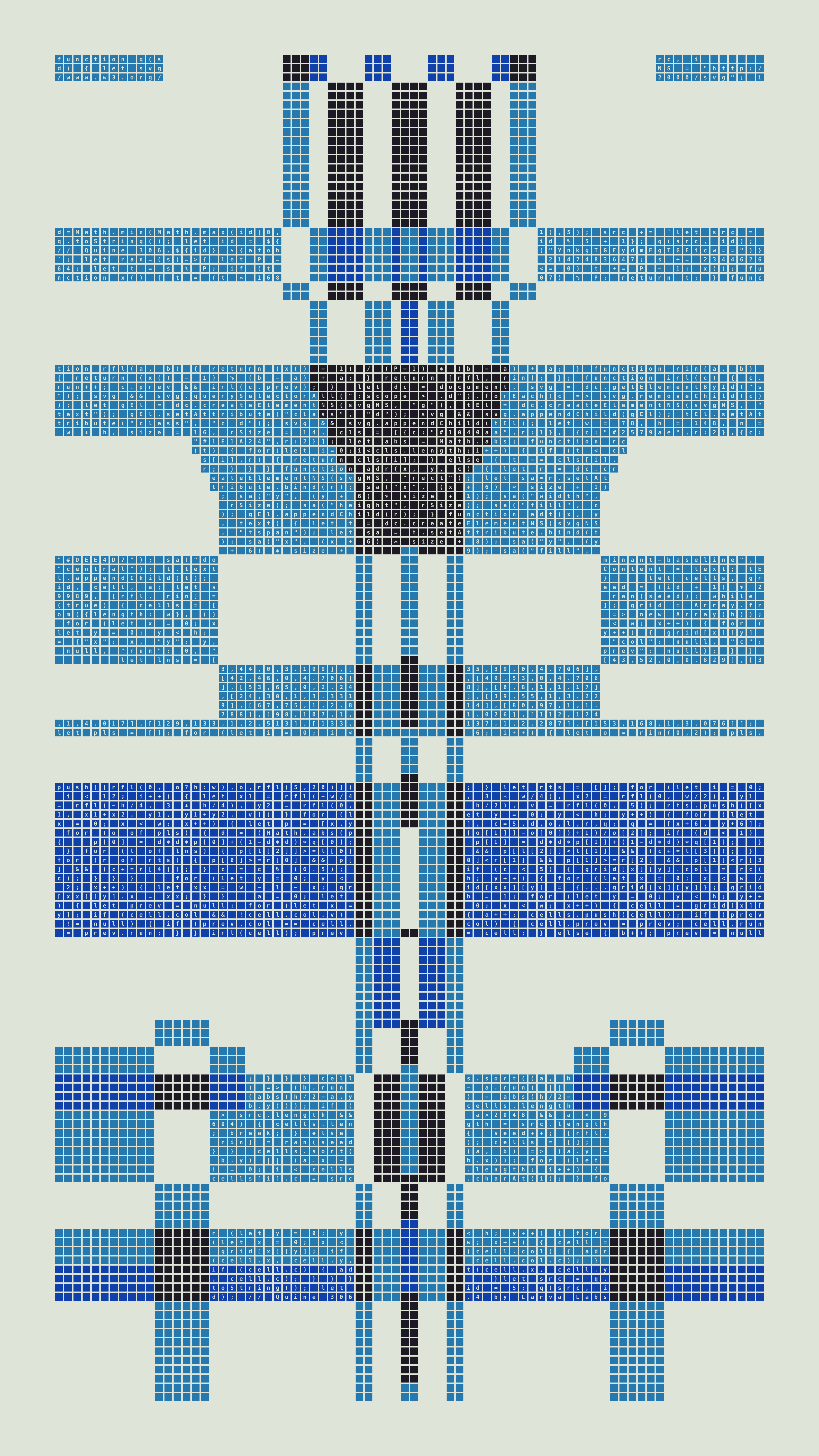 Quine #306 — Generation 4 (poster)