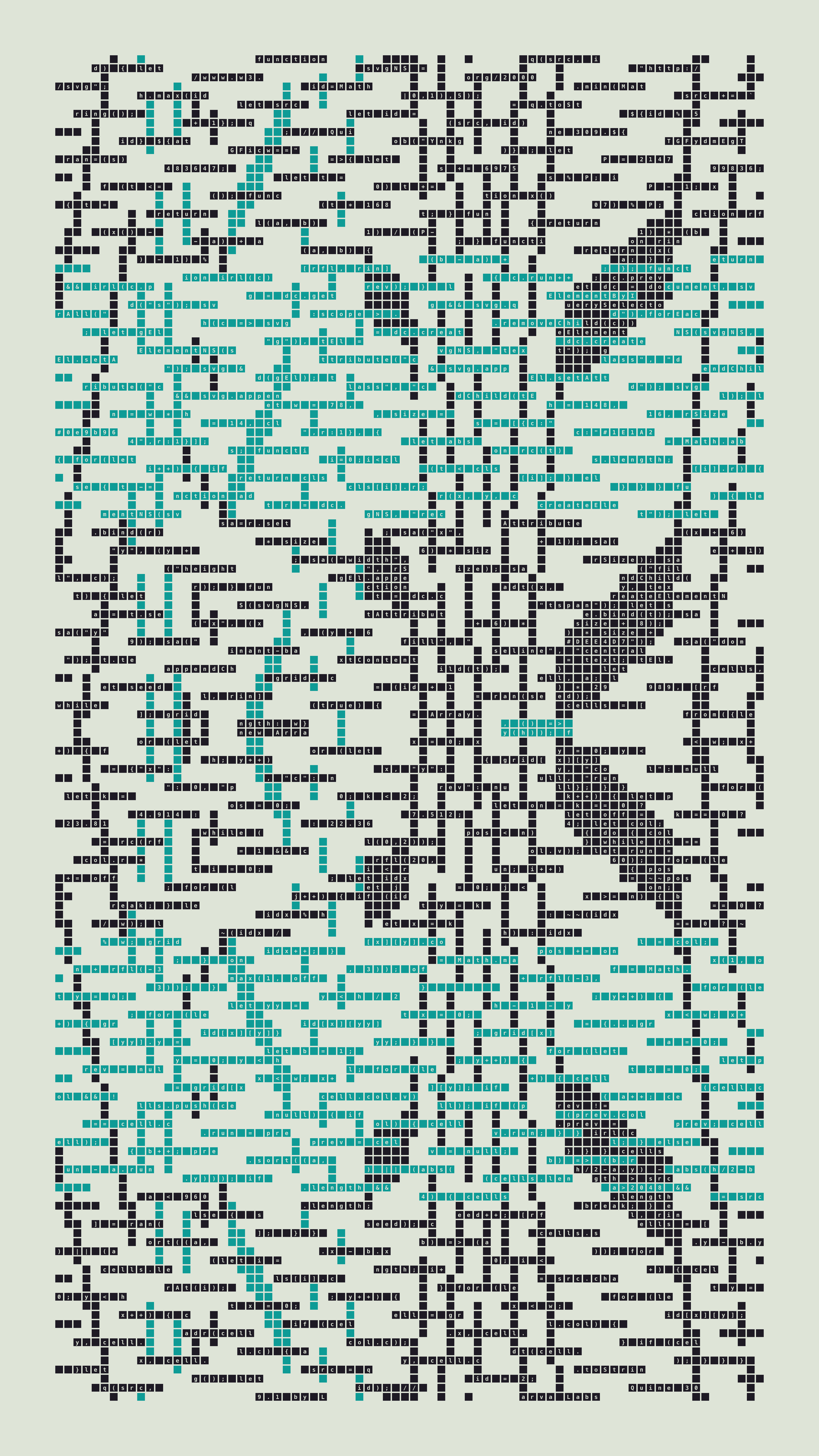 Quine #309 — Generation 1