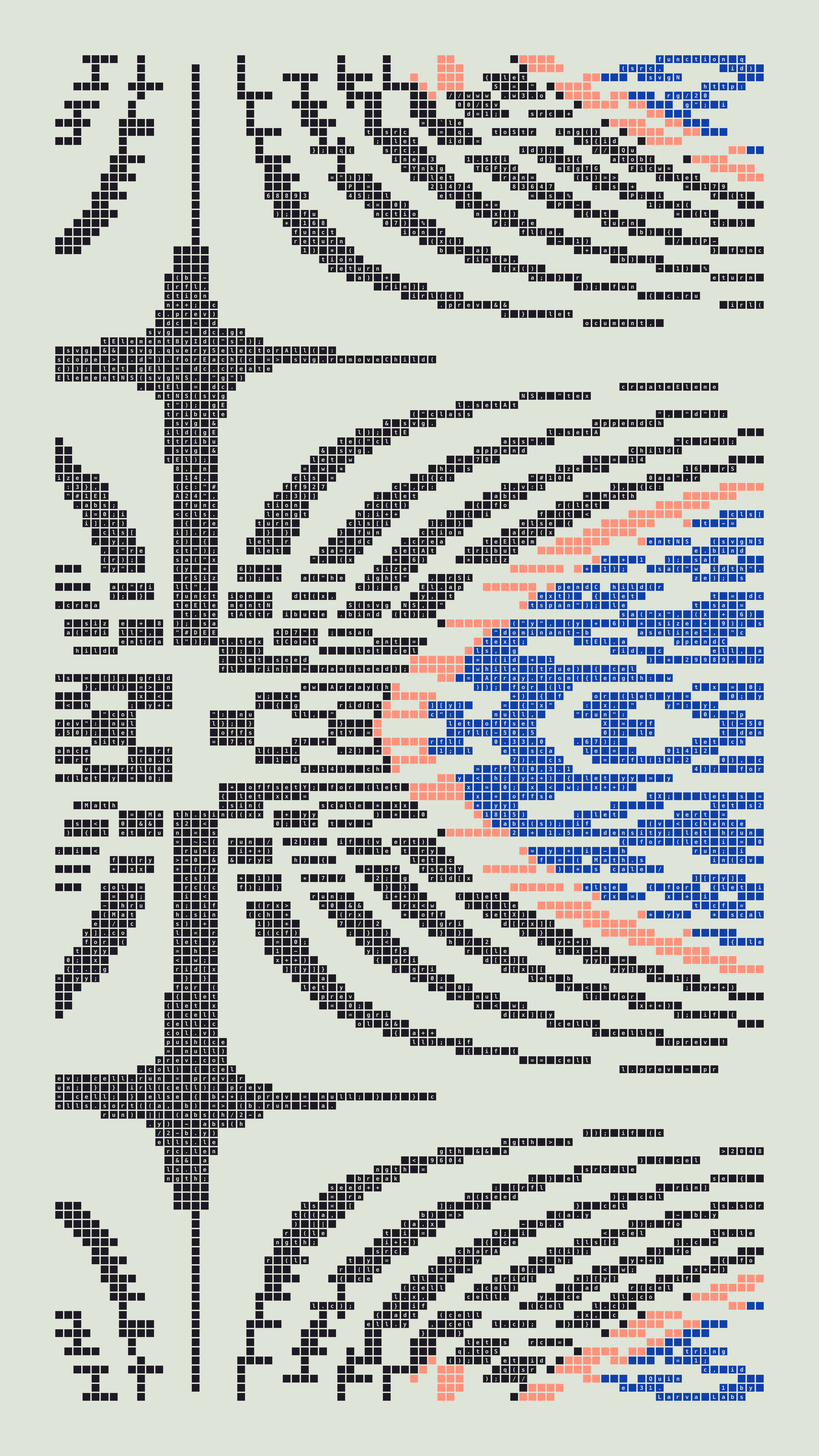 Quine #31 — Generation 1 (poster)