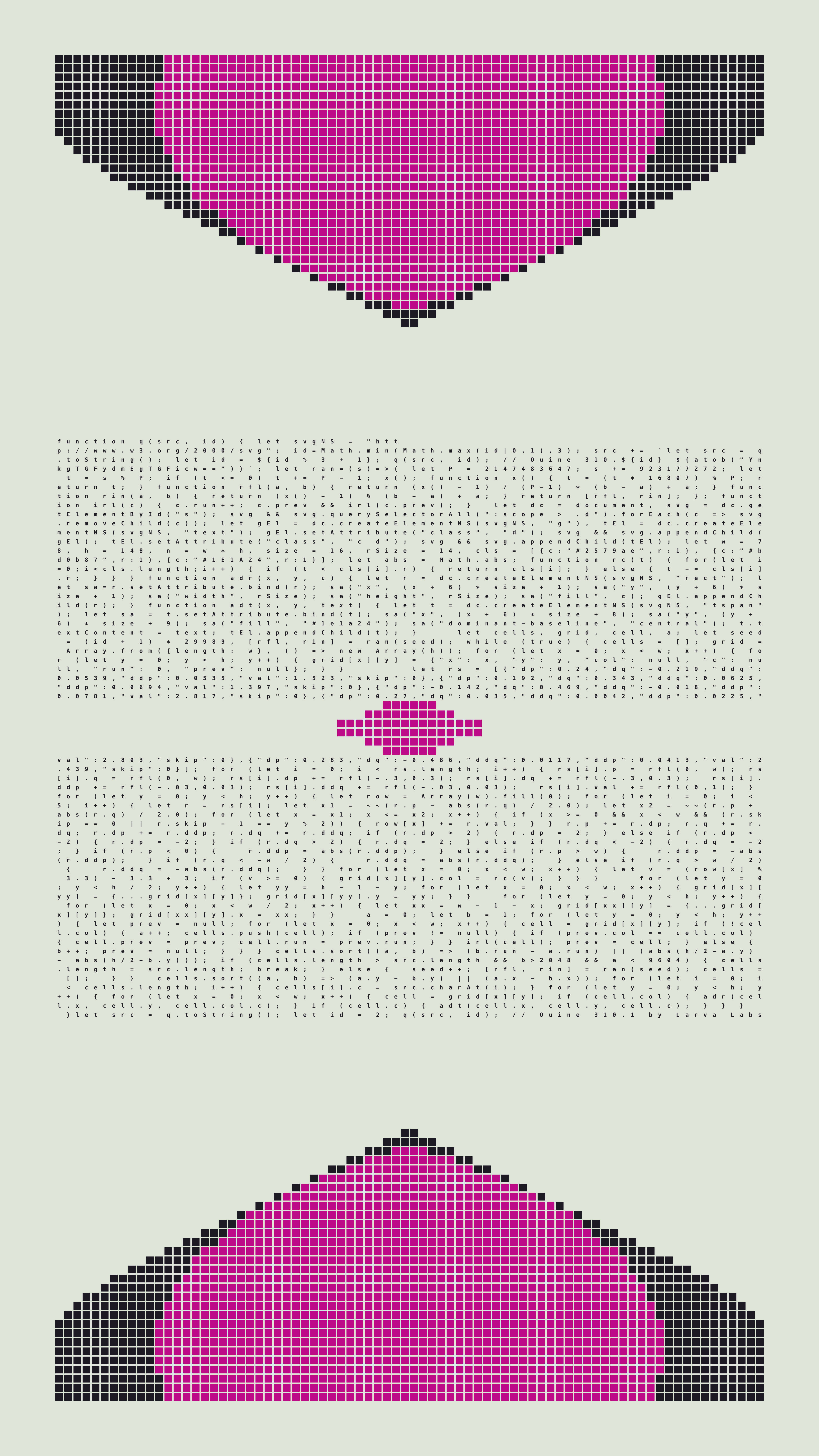 Quine #310 — Generation 1