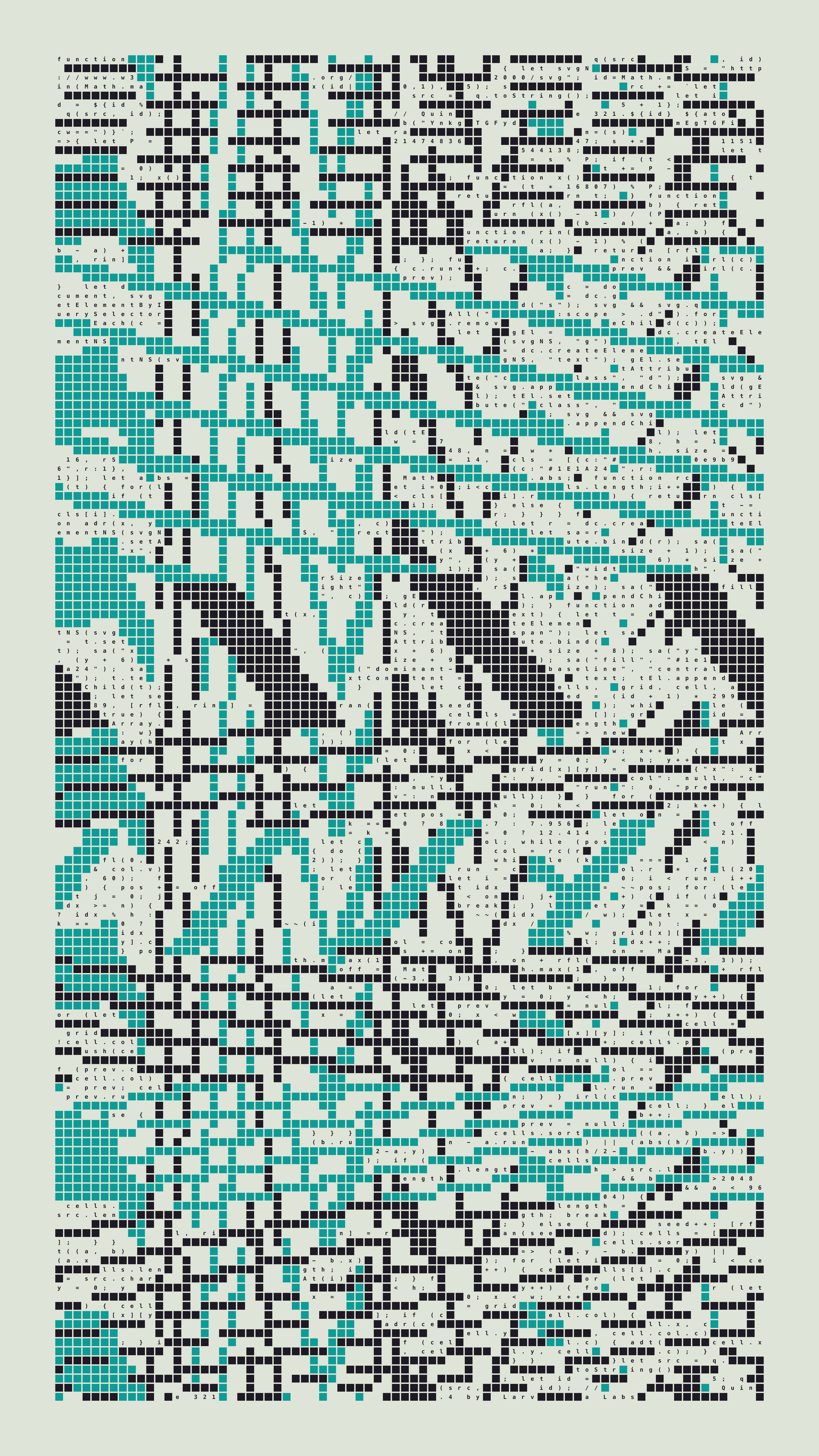 Quine #321 — Generation 4