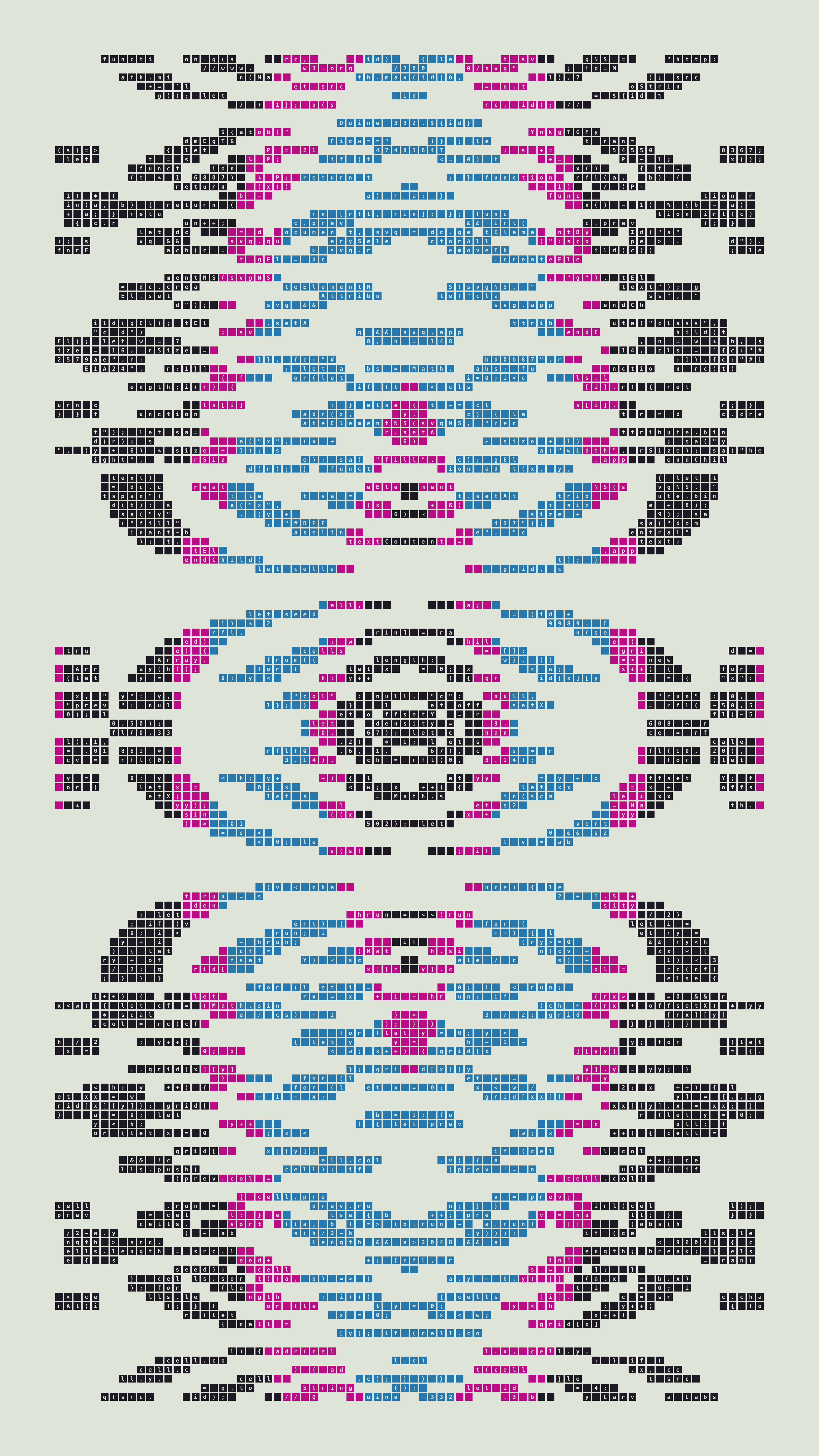 Quine #332 — Generation 3