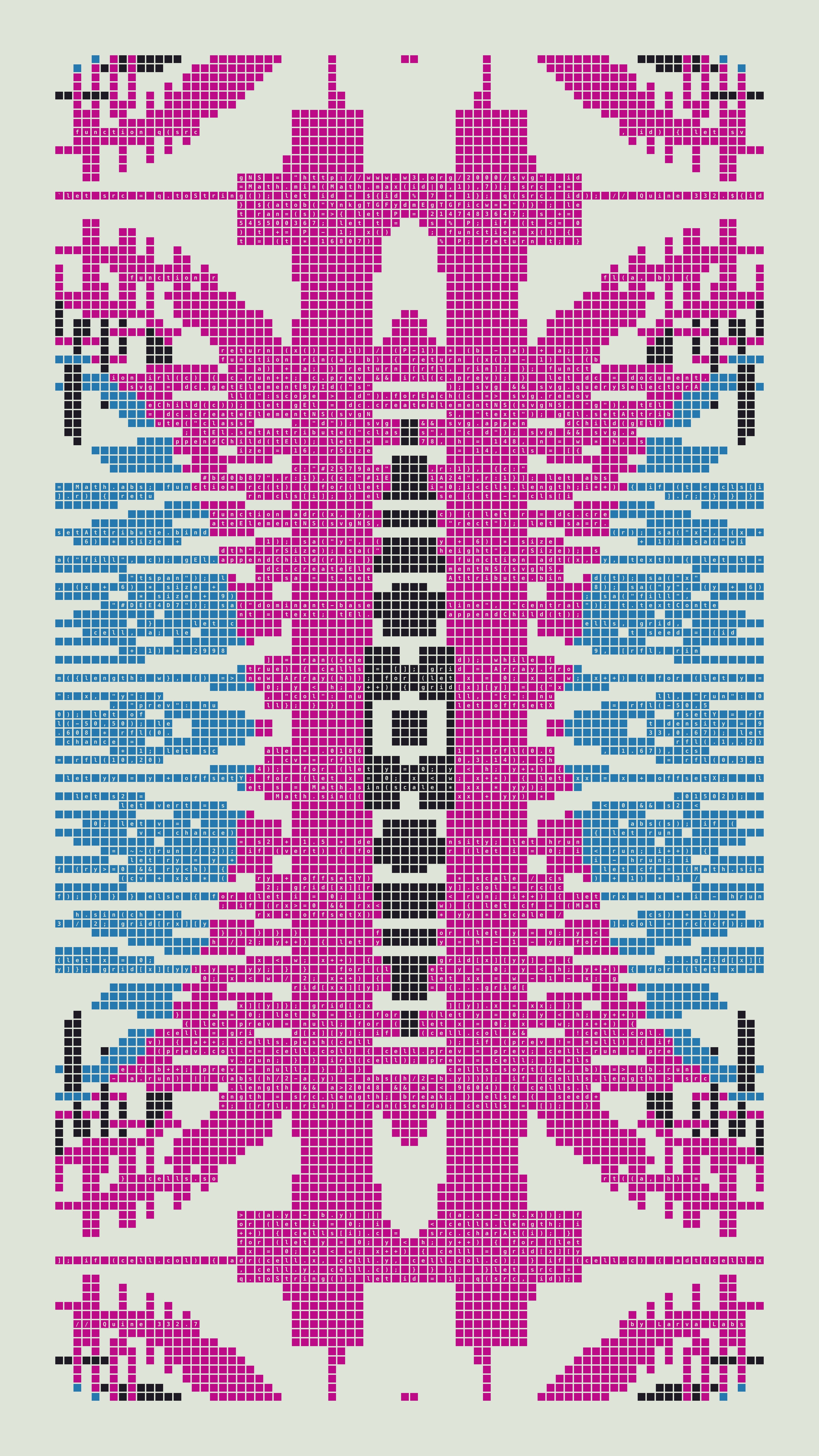 Quine #332 — Generation 7