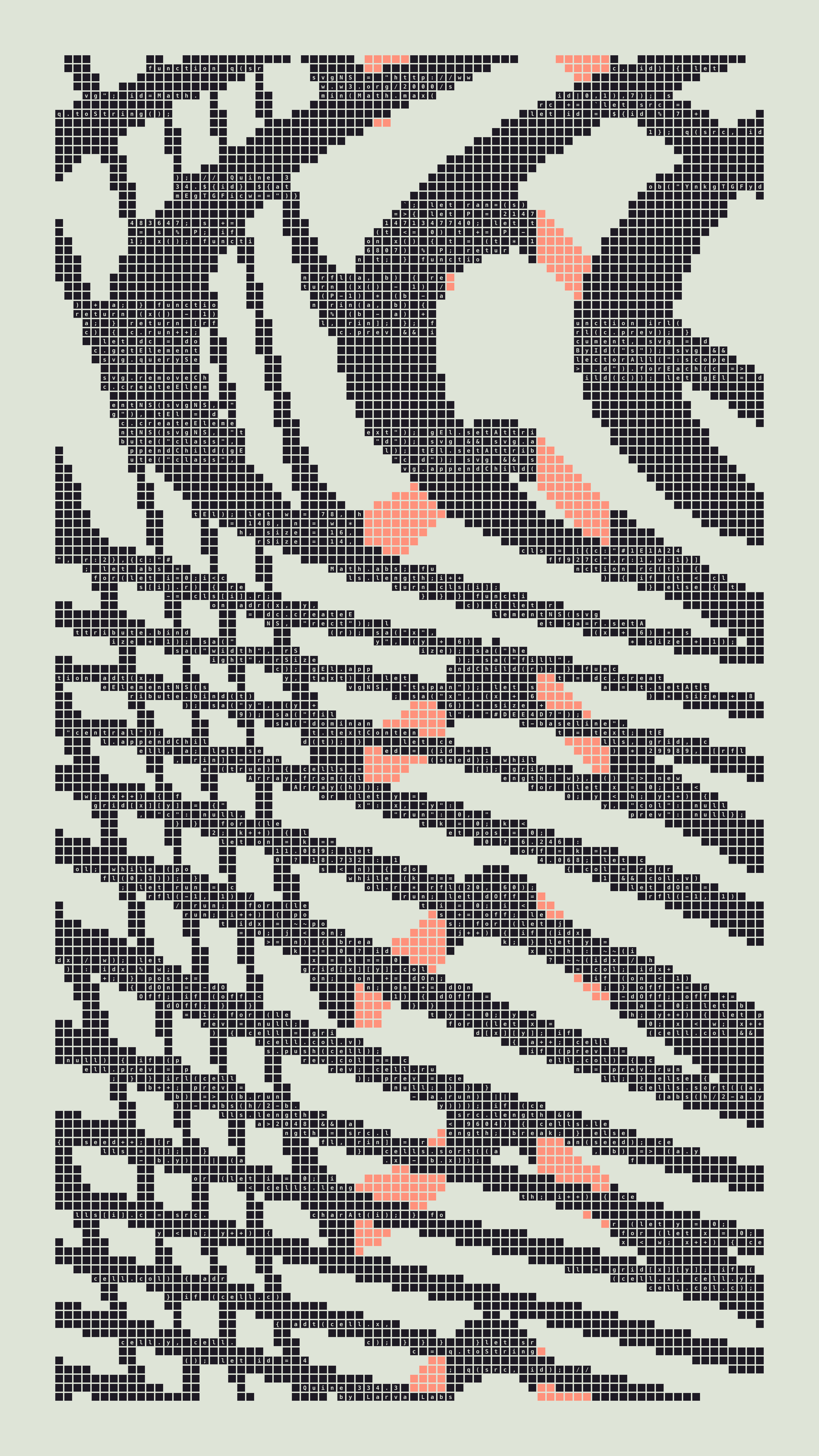 Quine #334 — Generation 3