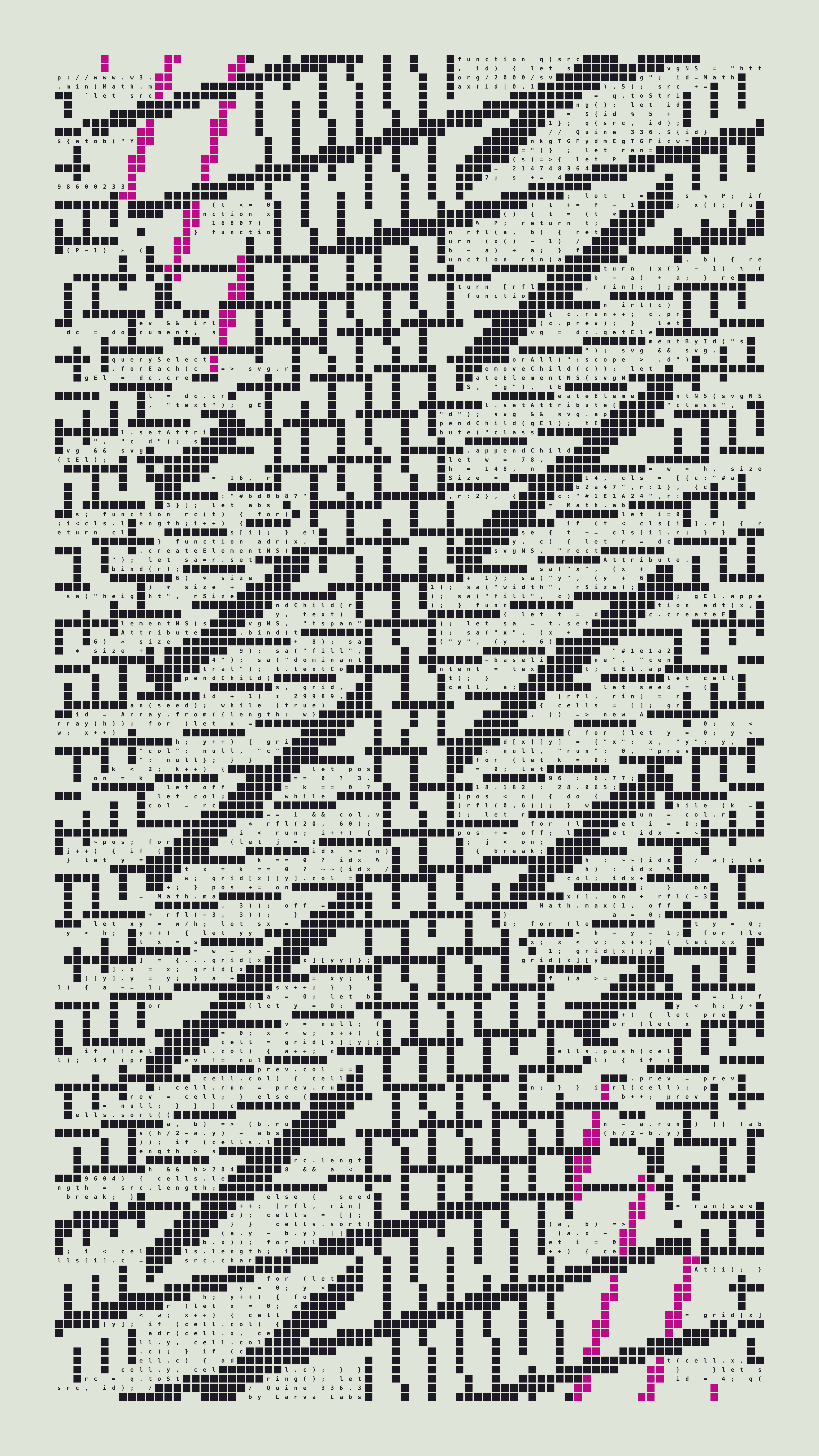 Quine #336 — Generation 3