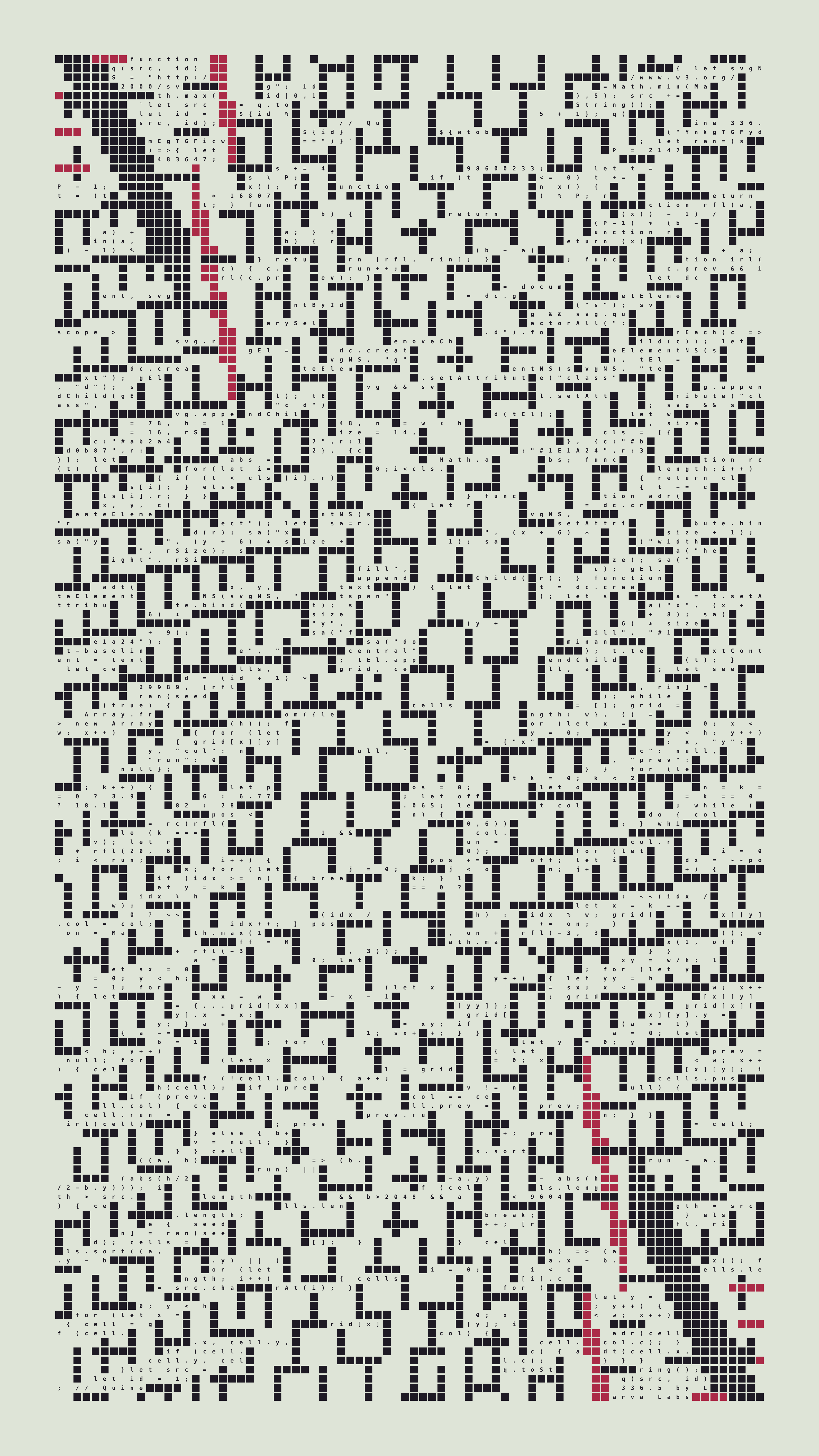Quine #336 — Generation 5