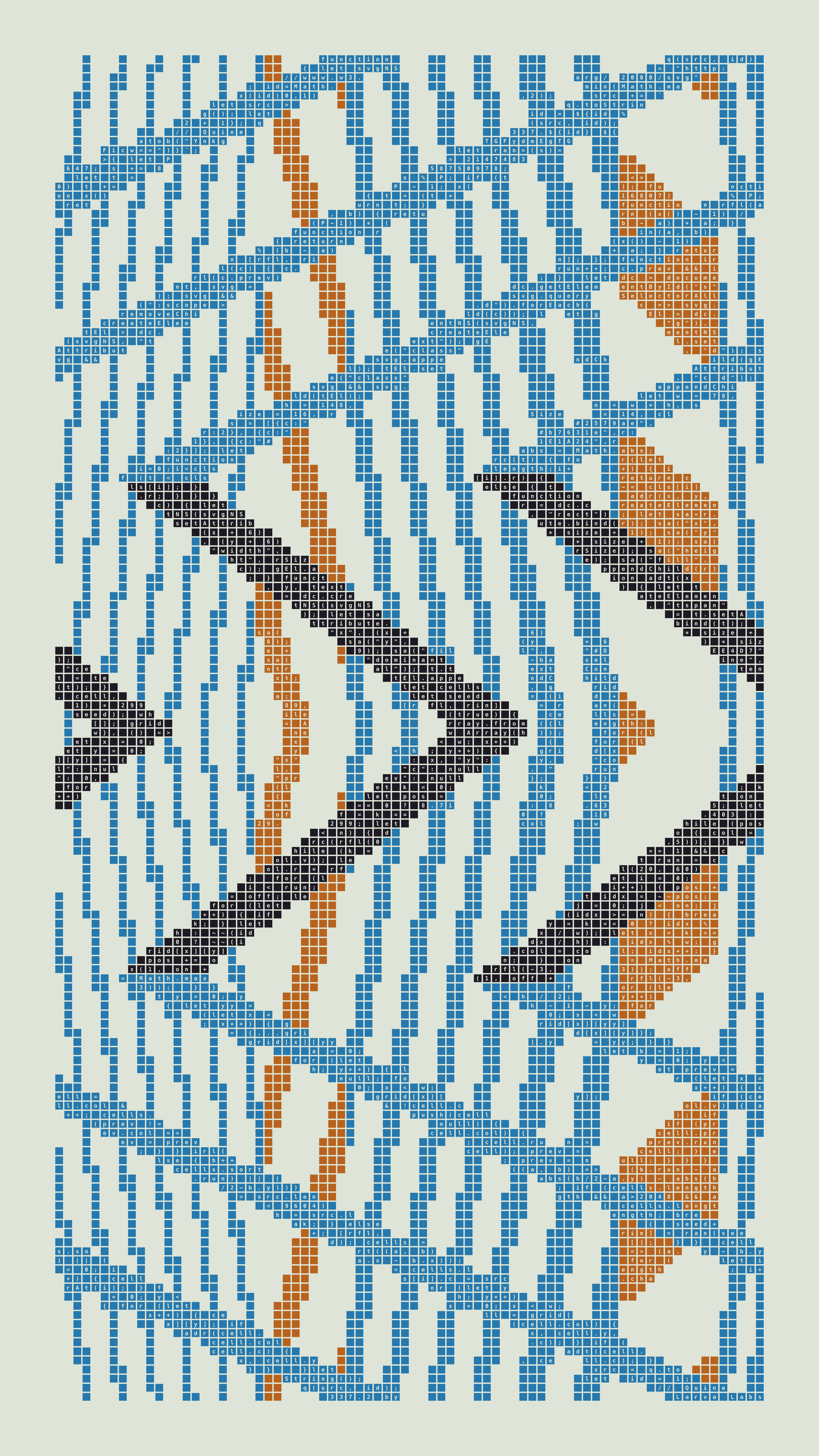 Quine #337 — Generation 2 (poster)