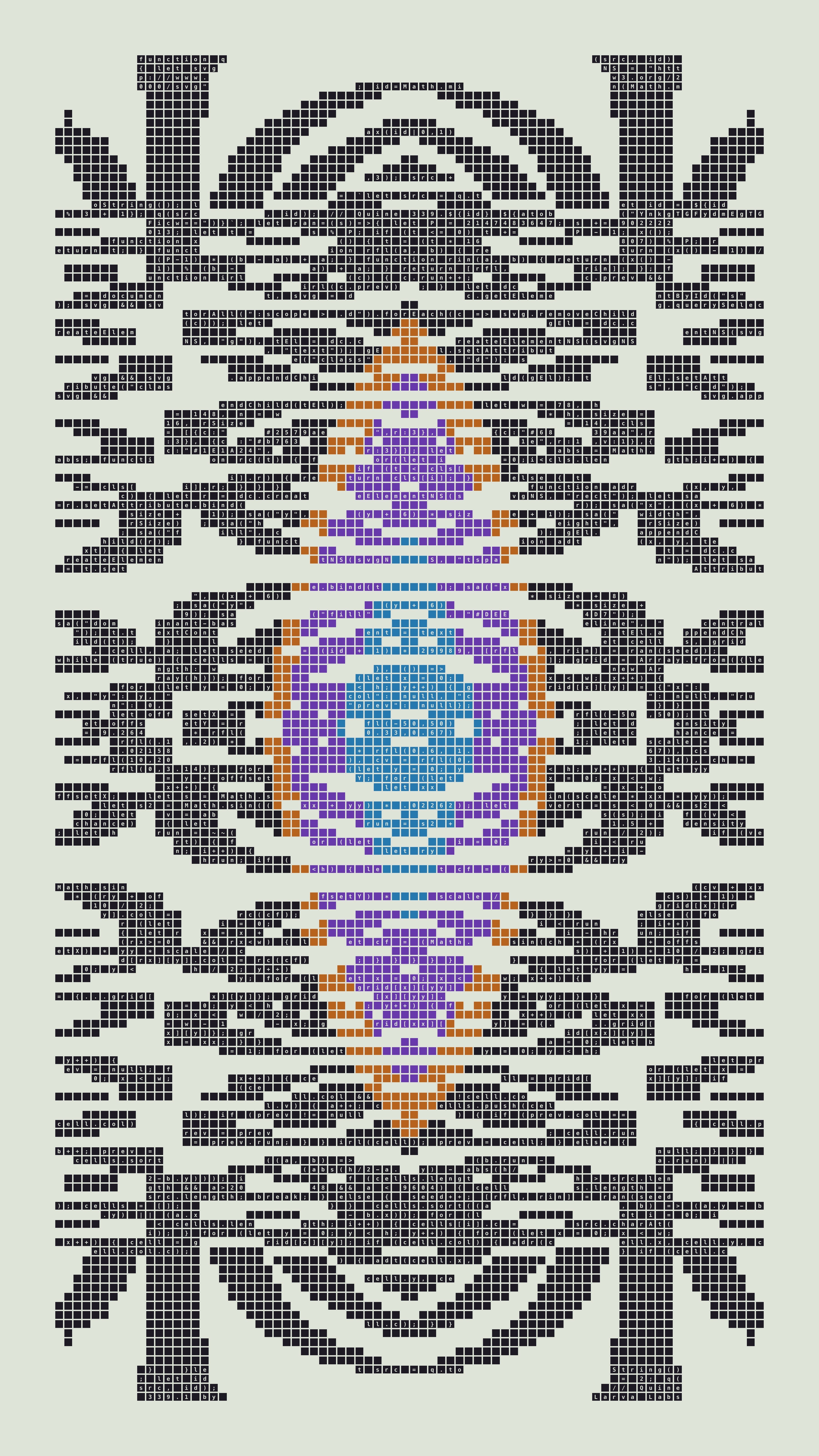Quine #339 — Generation 1 (poster)