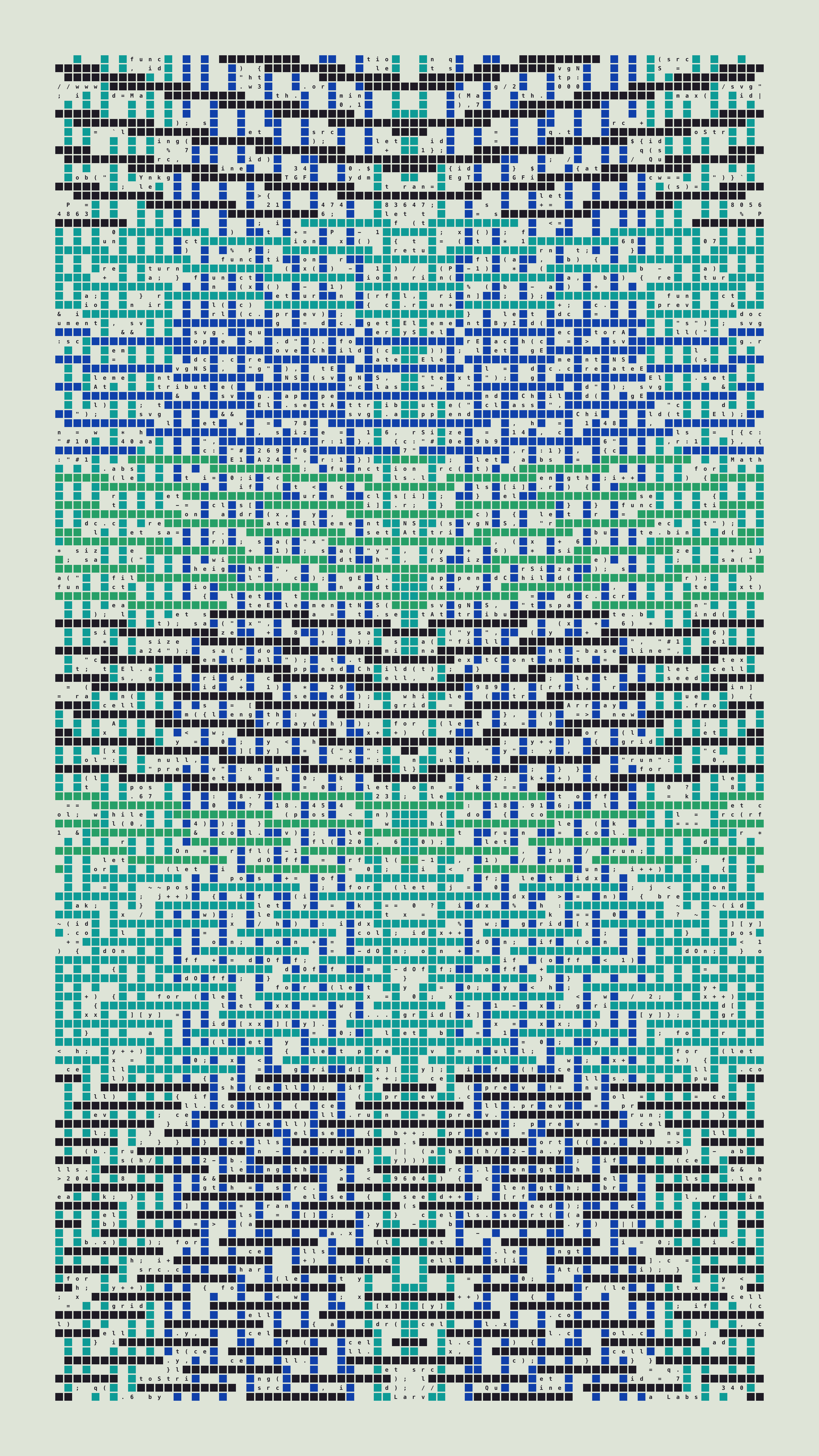 Quine #340 — Generation 6
