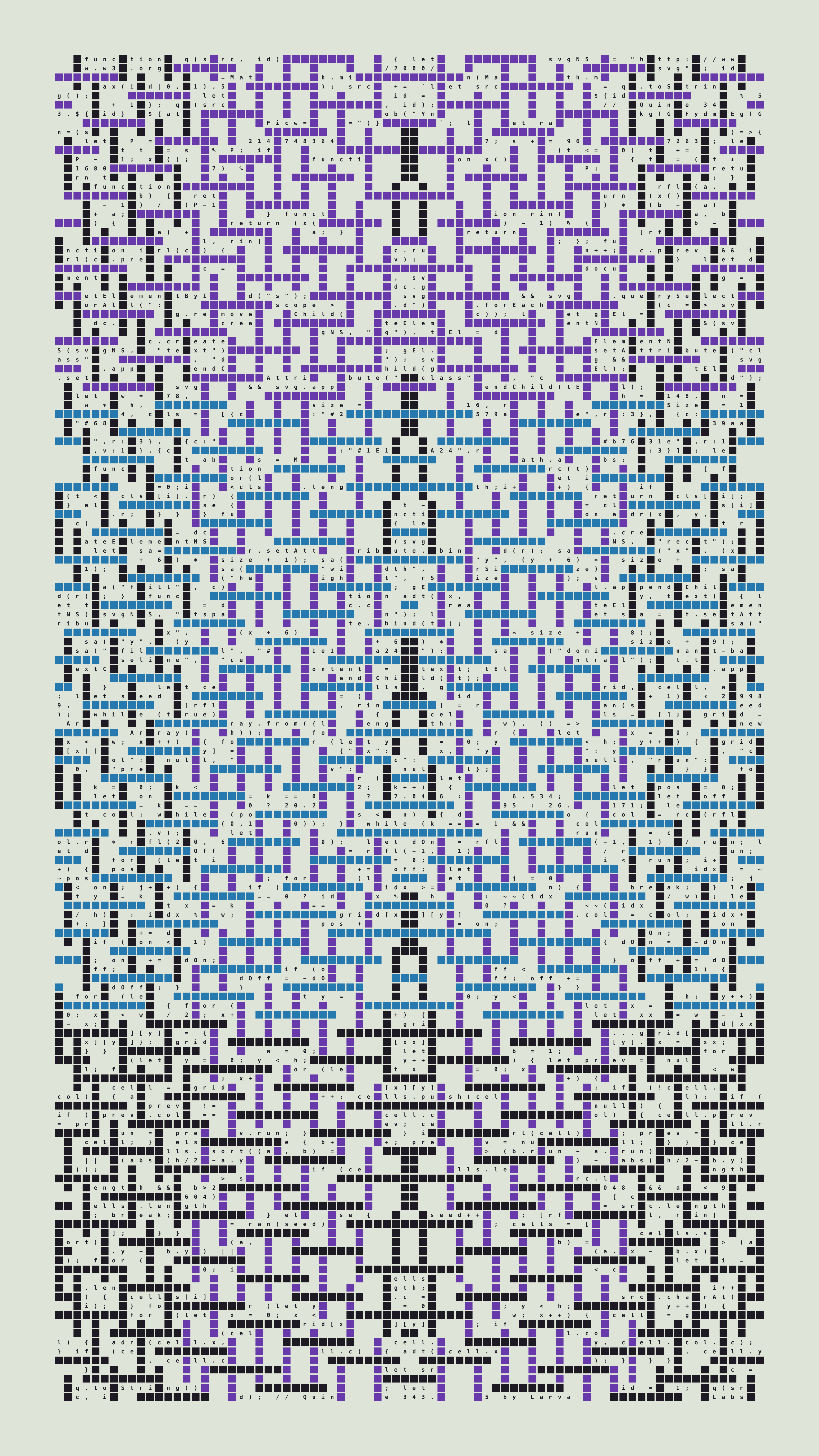 Quine #343 — Generation 5
