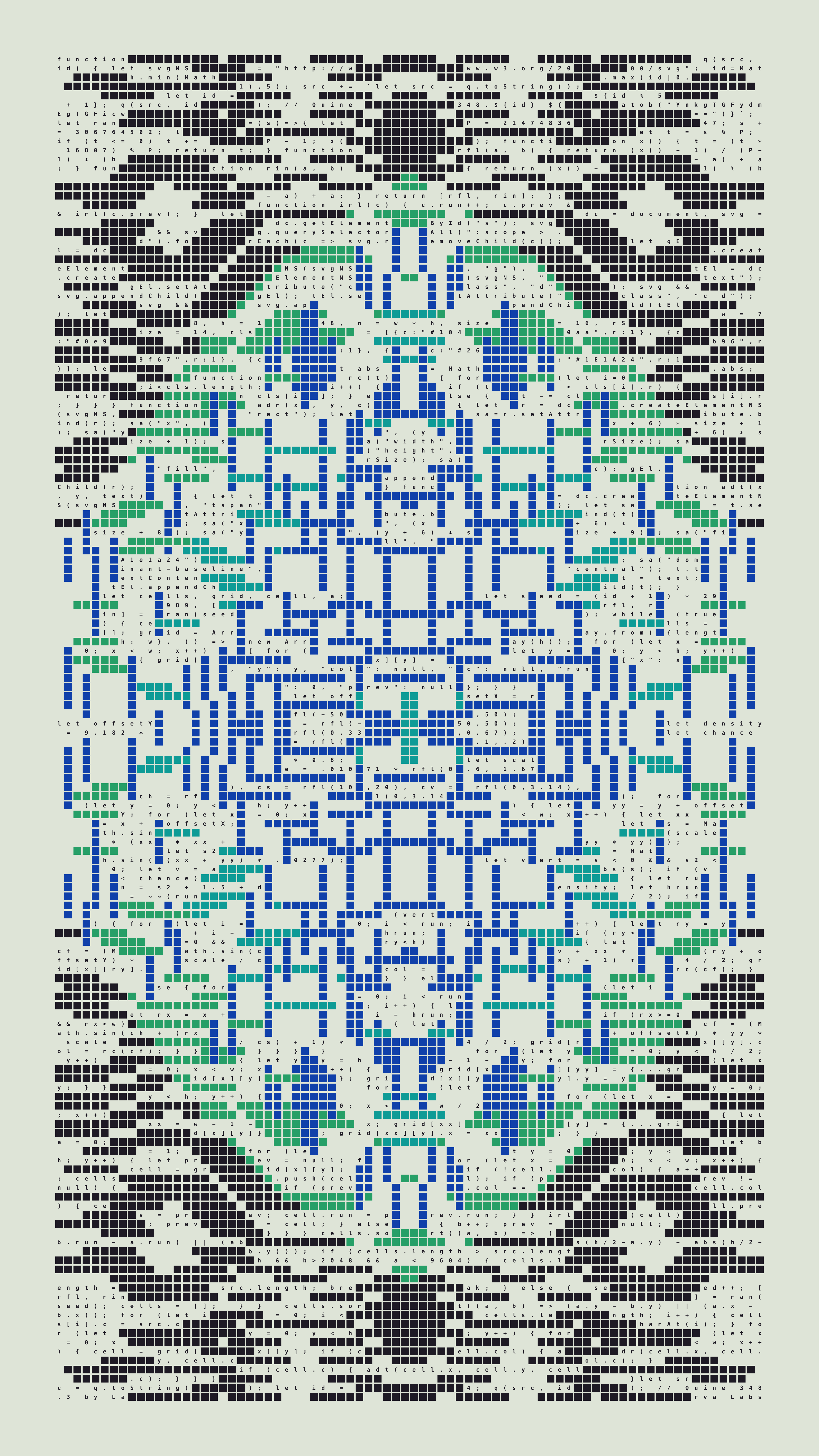 Quine #348 — Generation 3
