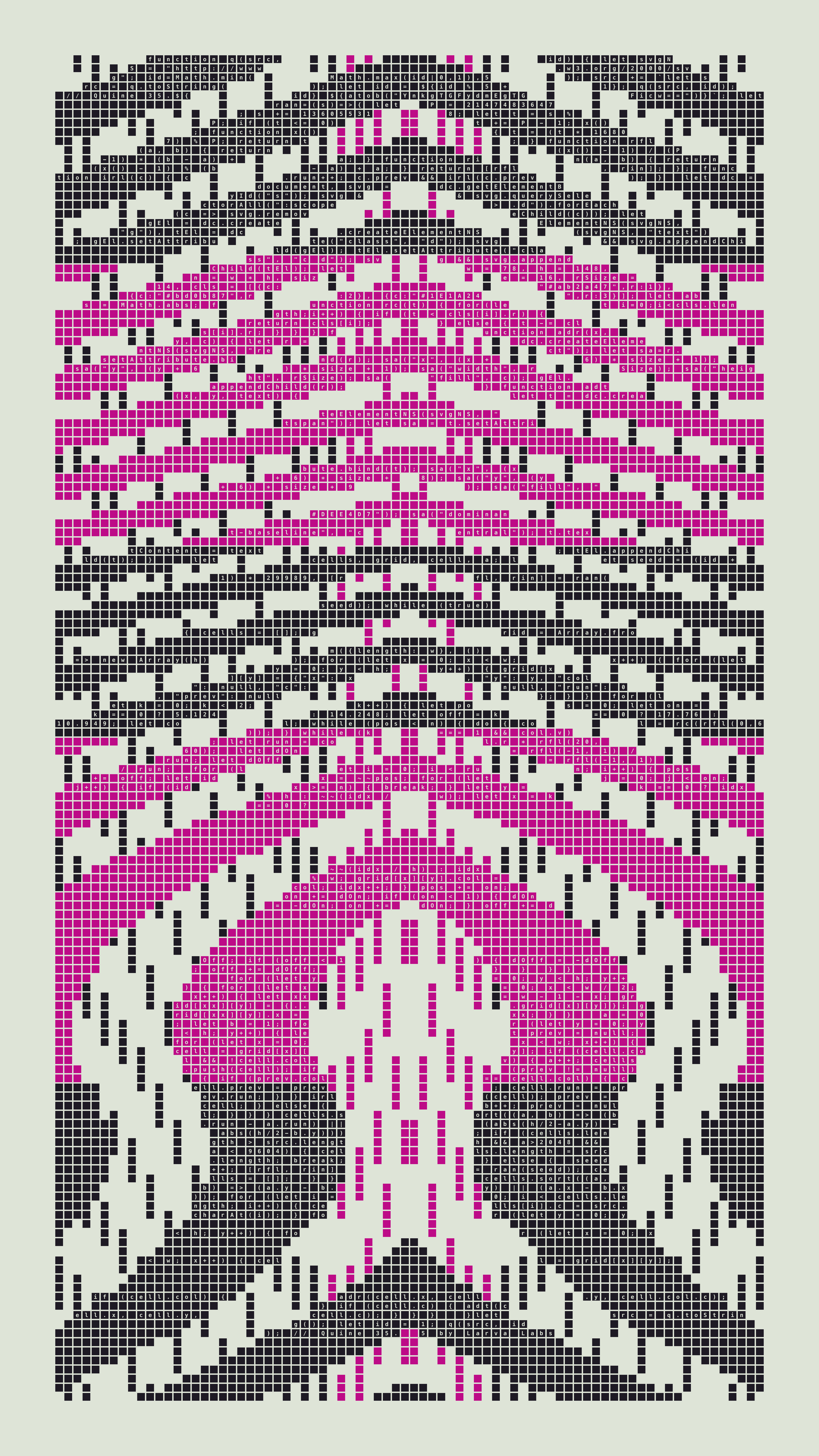 Quine #35 — Generation 5