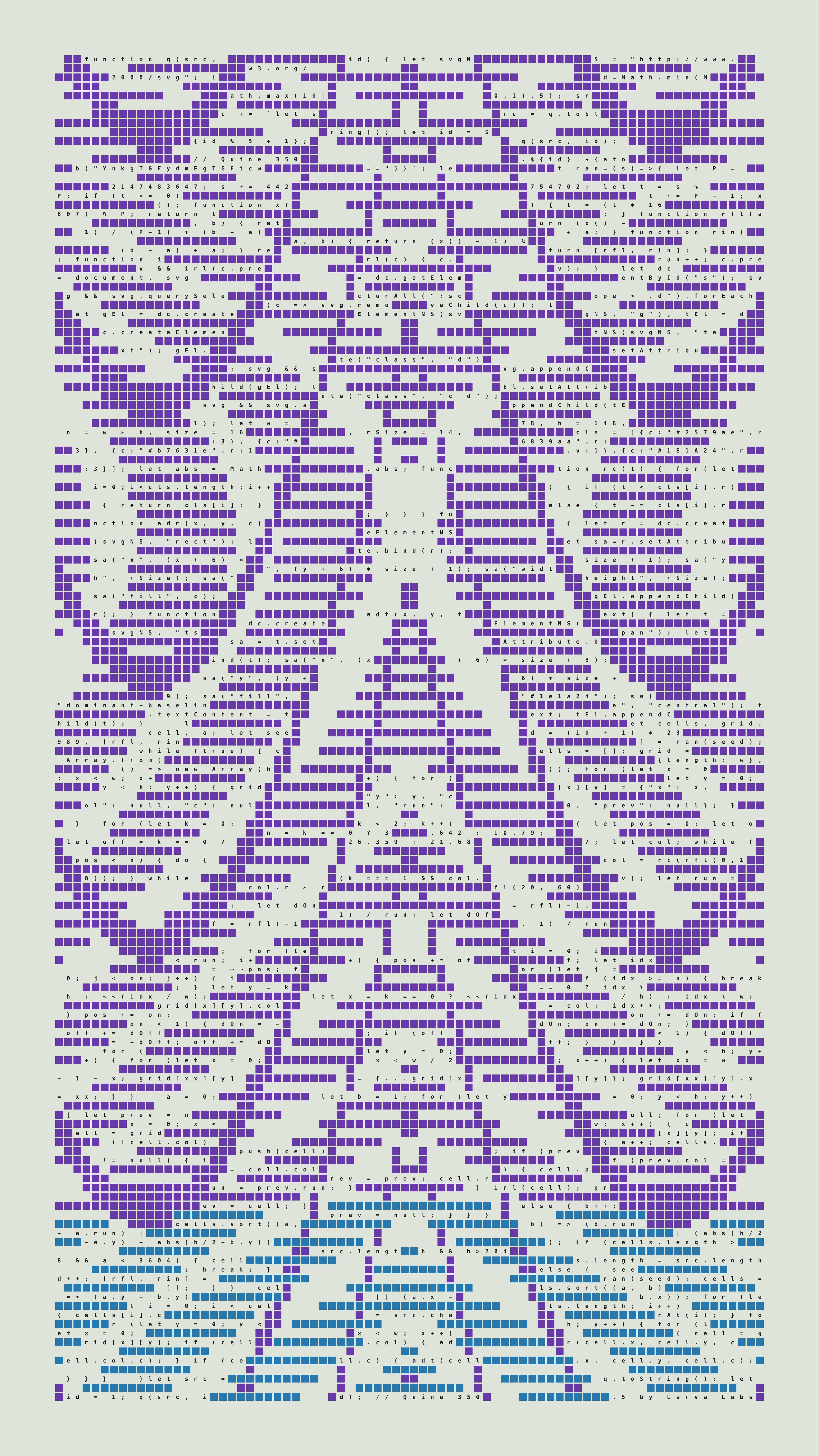 Quine #350 — Generation 5