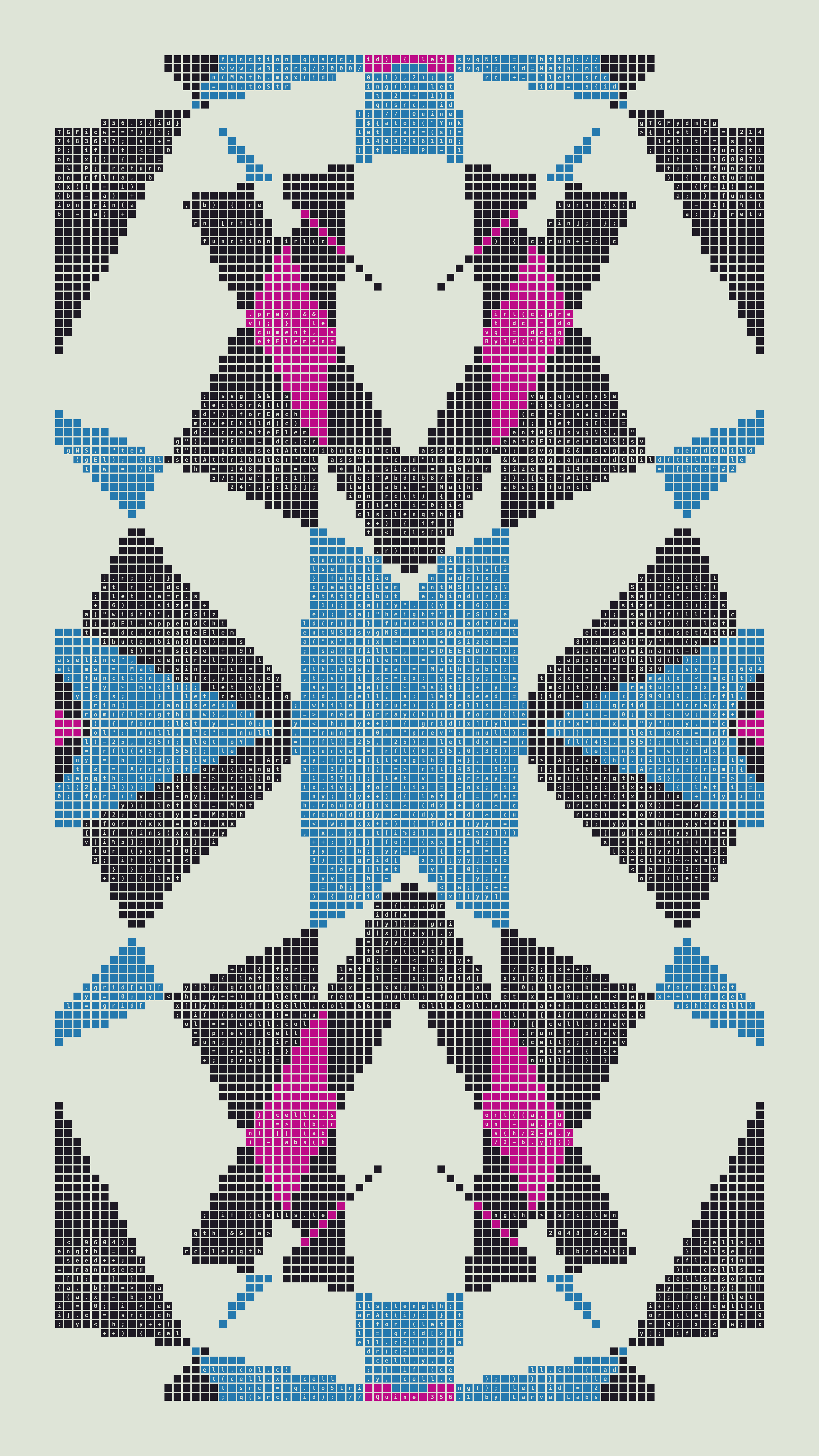 Quine #356 — Generation 1 (poster)