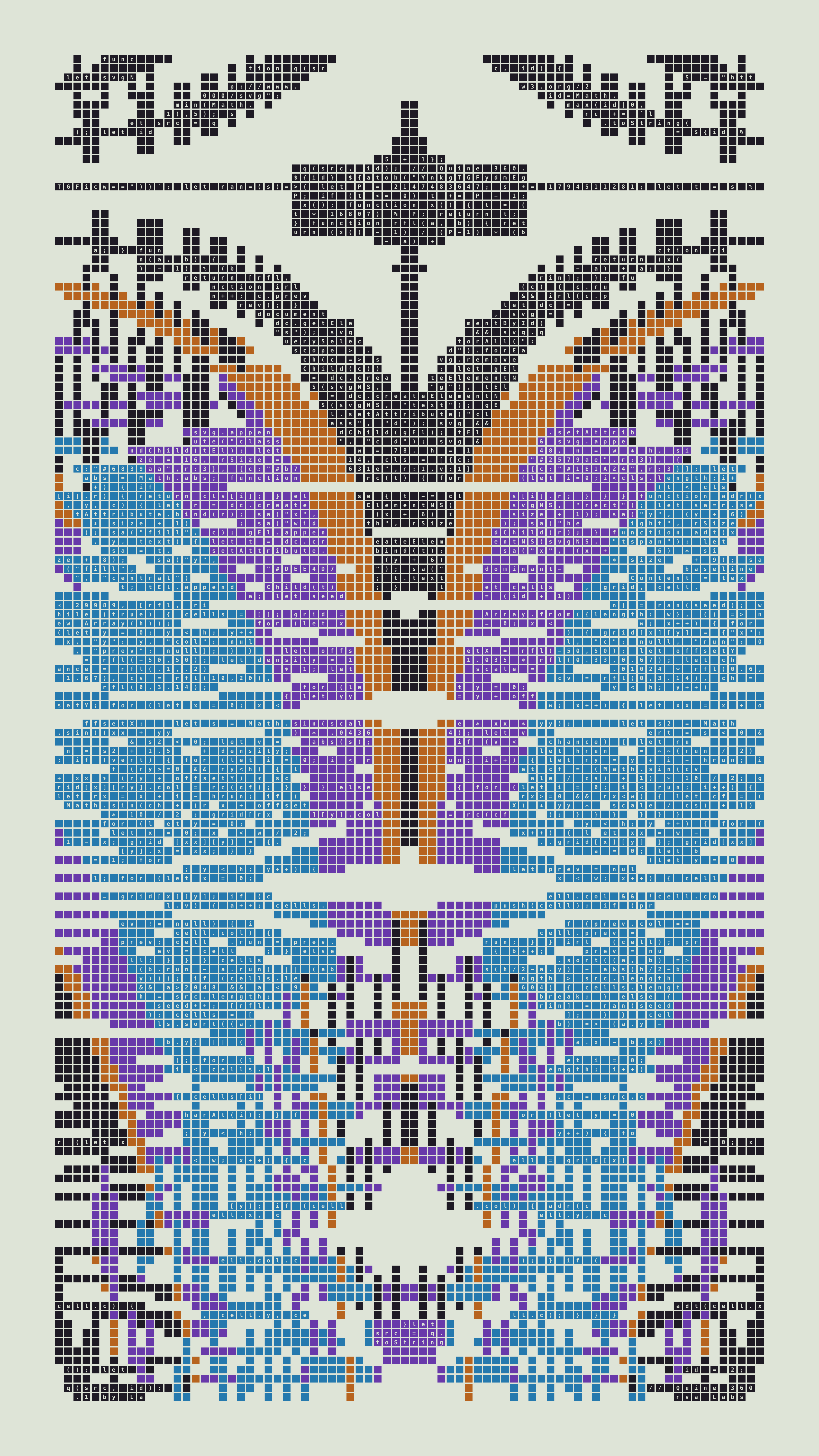 Quine #360 — Generation 1 (poster)