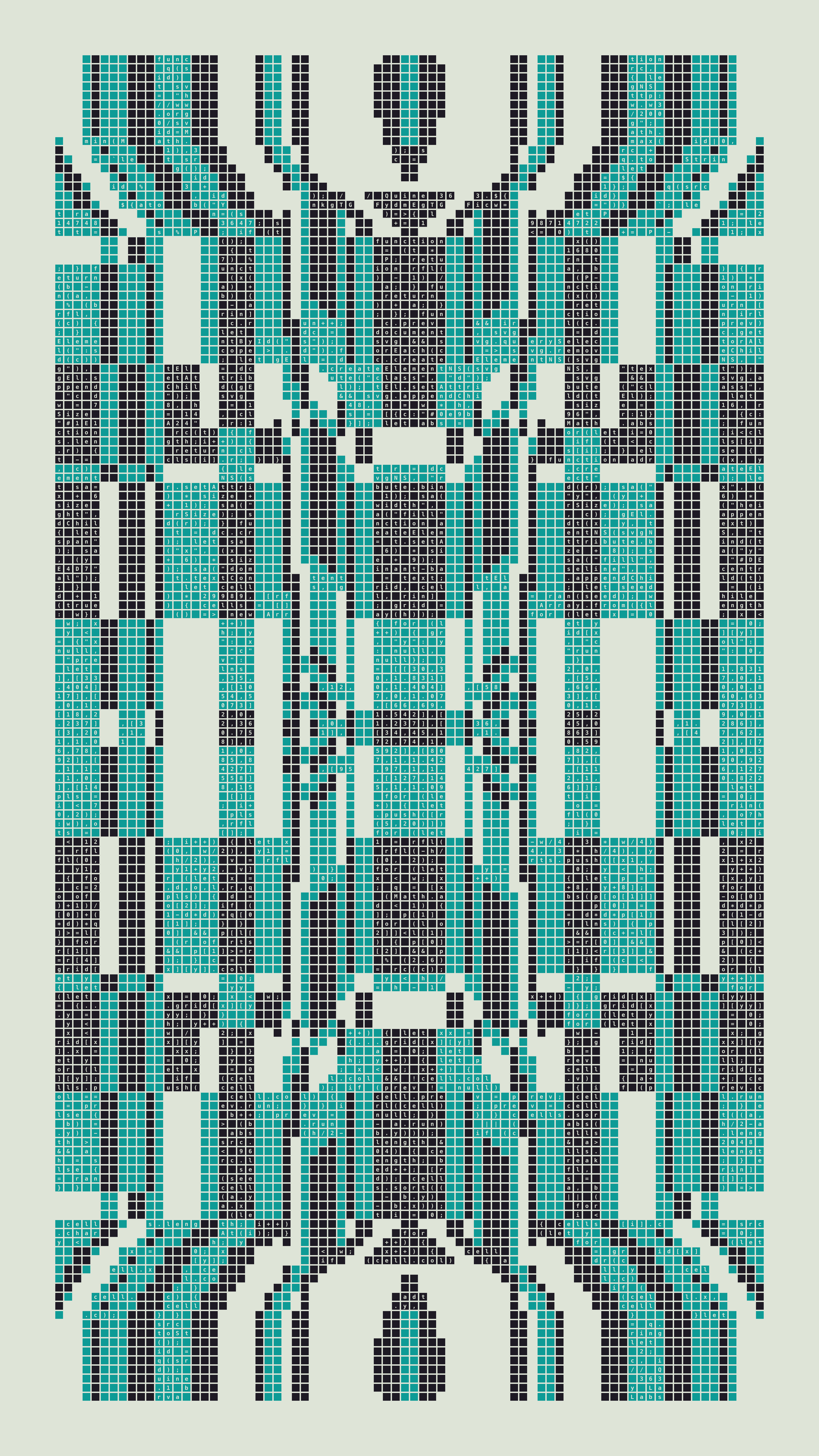 Quine #363 — Generation 1 (poster)