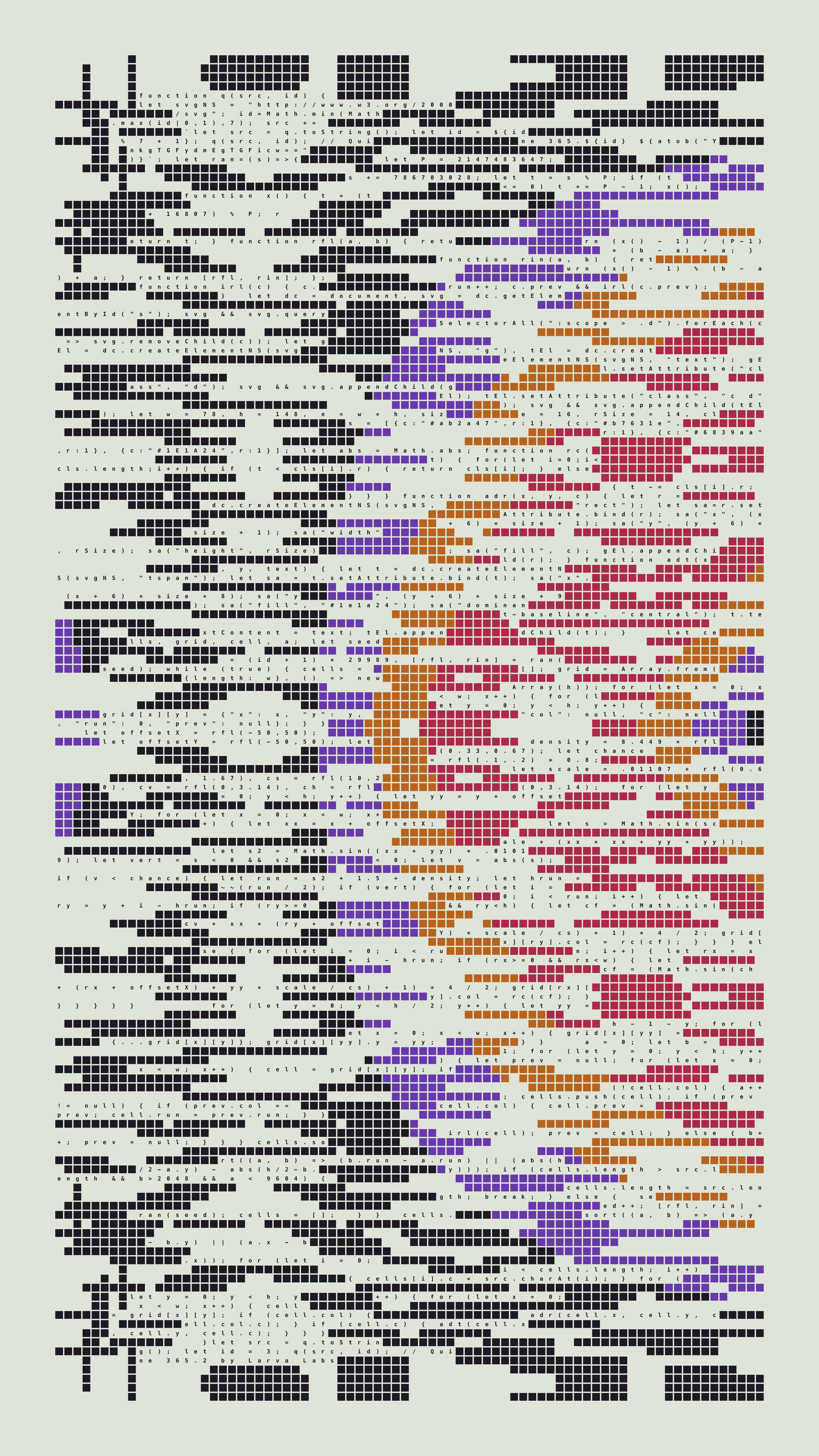 Quine #365 — Generation 2