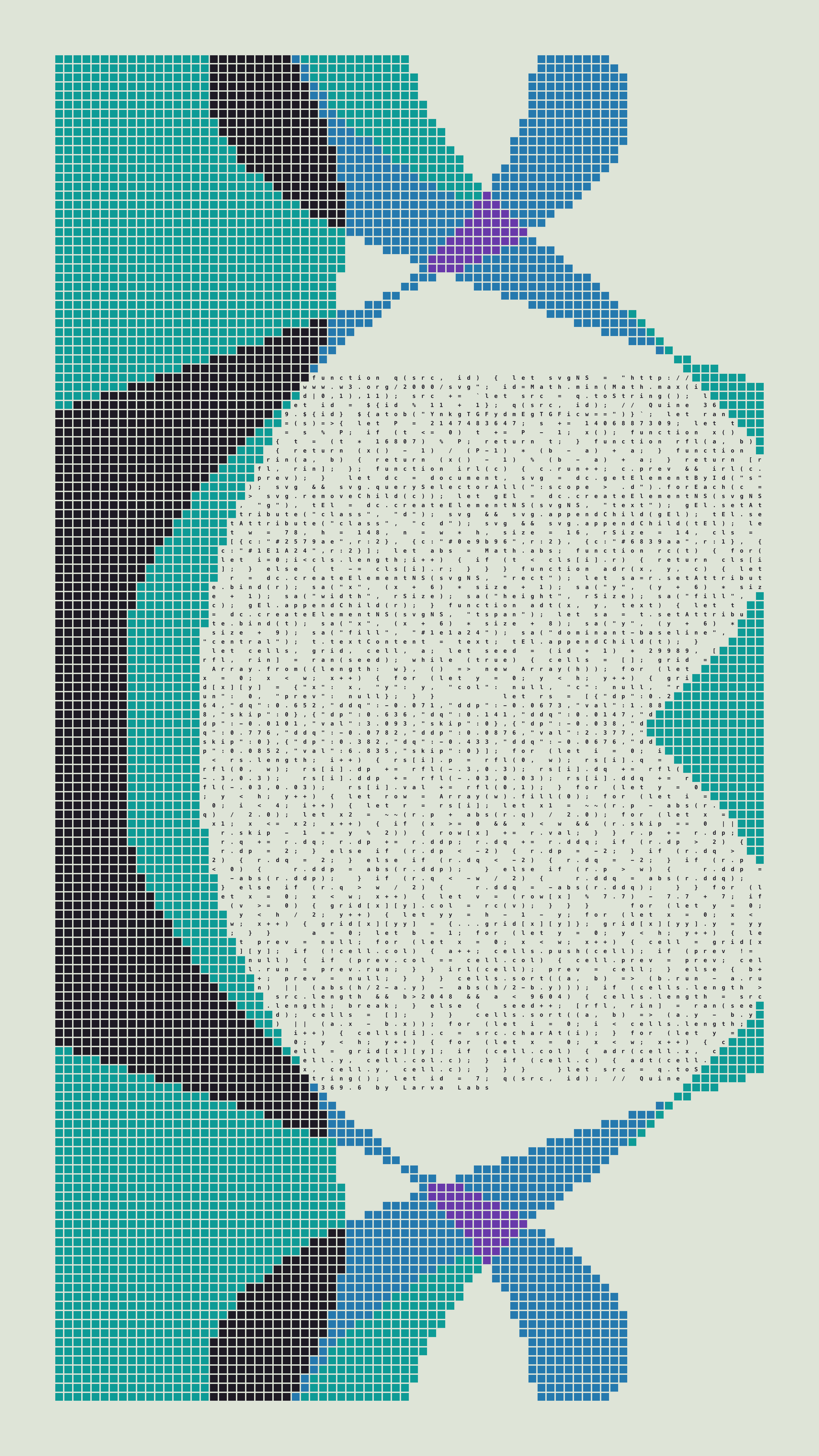 Quine #369 — Generation 6