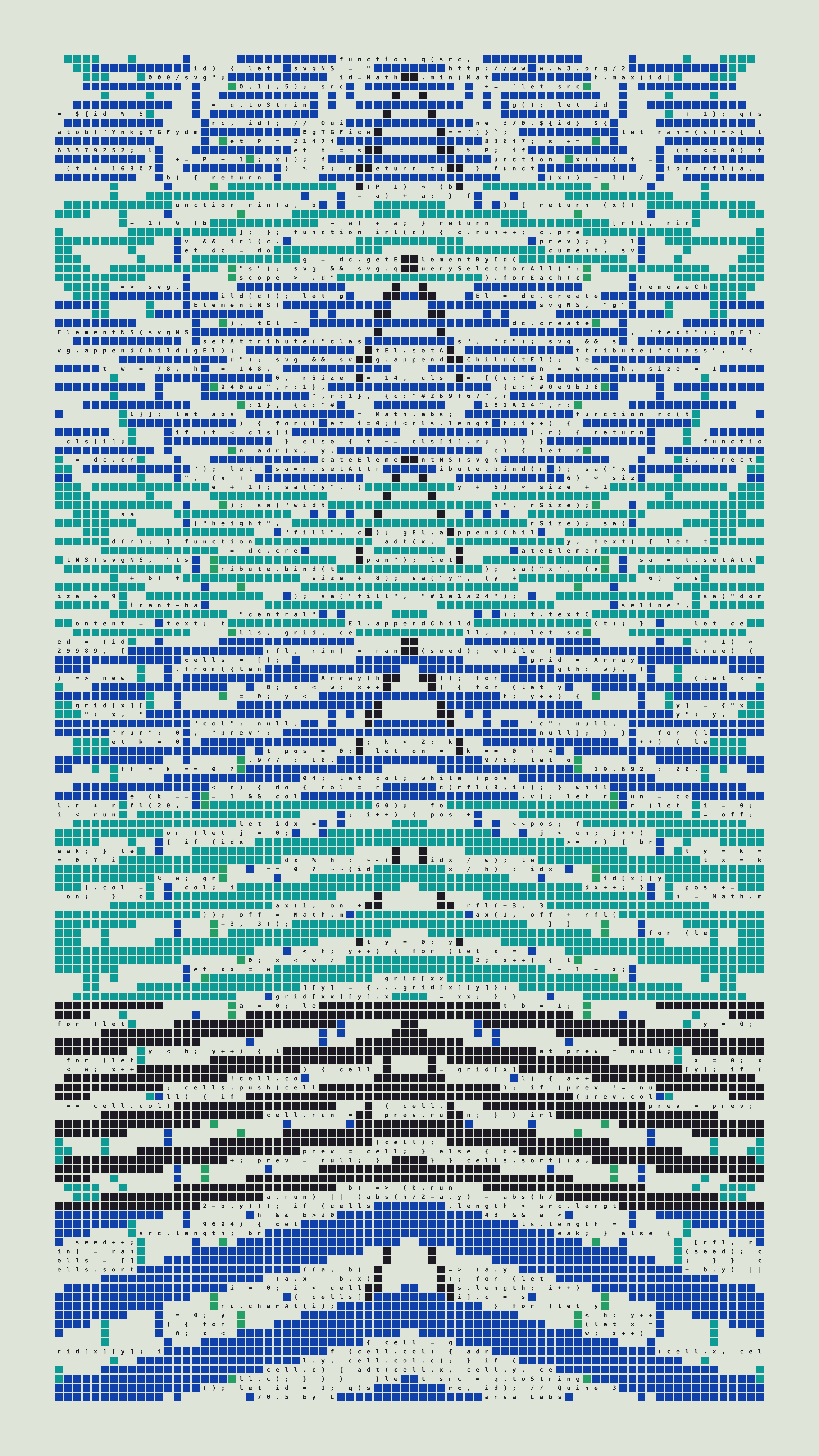 Quine #370 — Generation 5