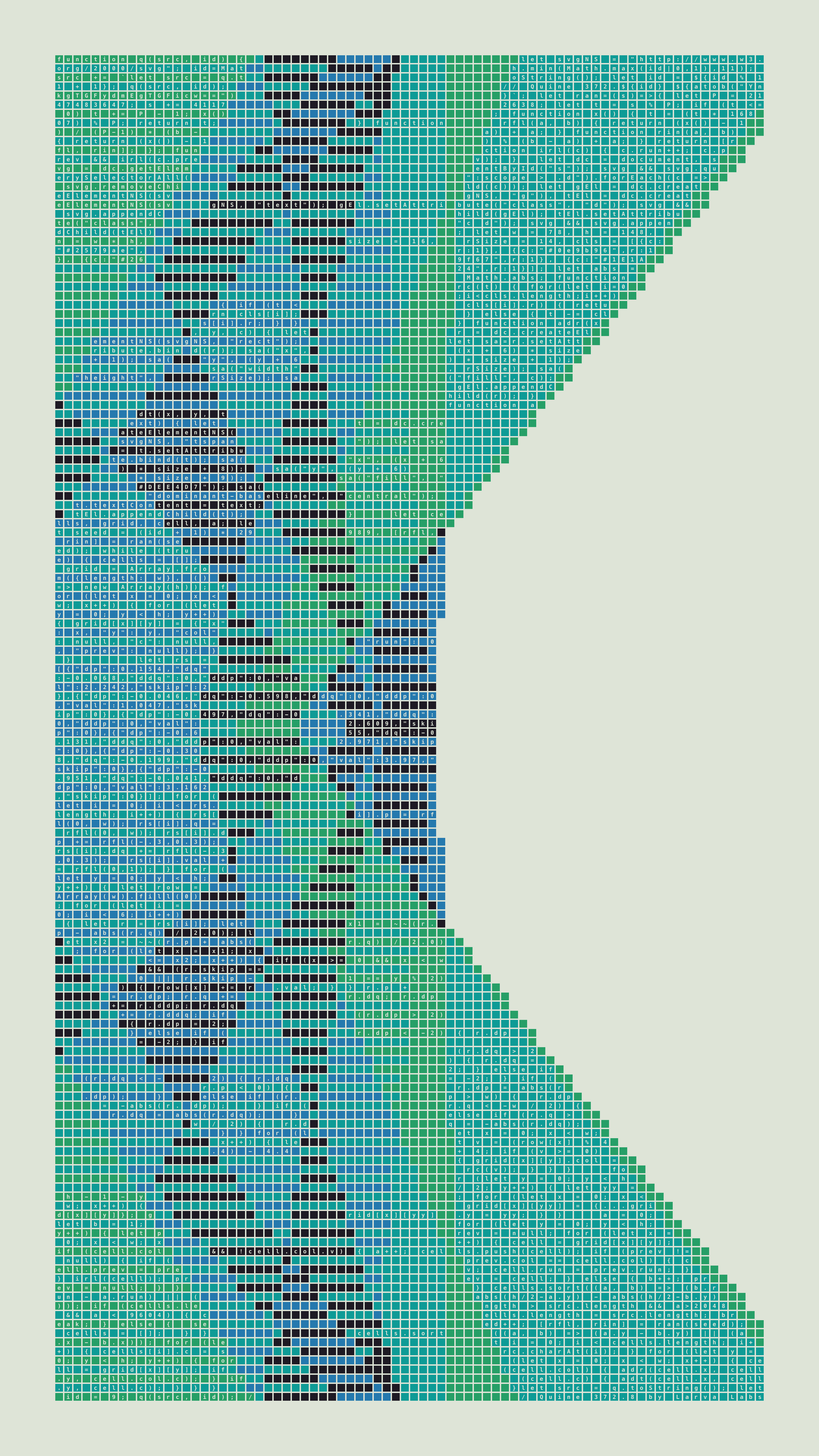 Quine #372 — Generation 8