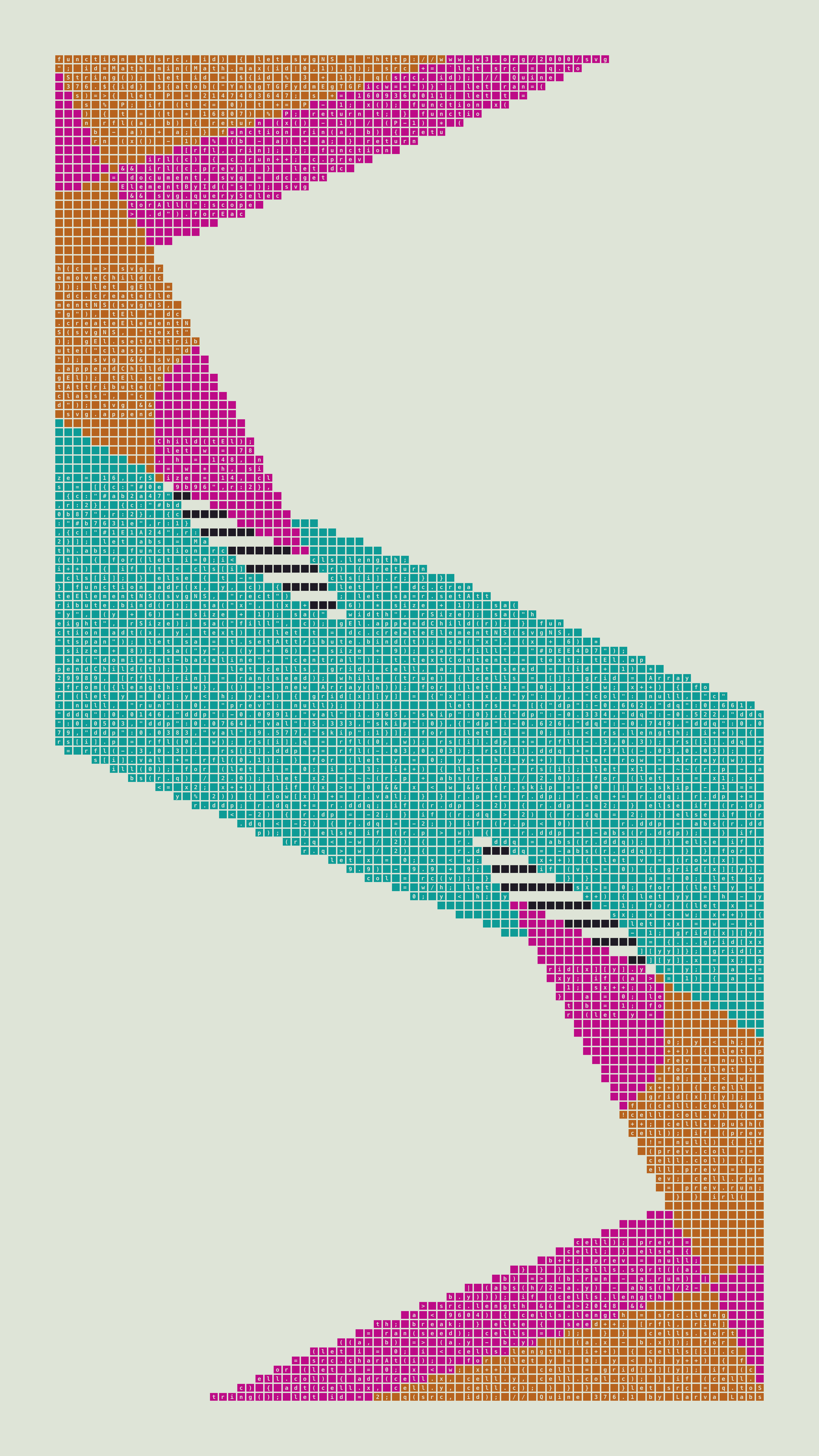 Quine #376 — Generation 1