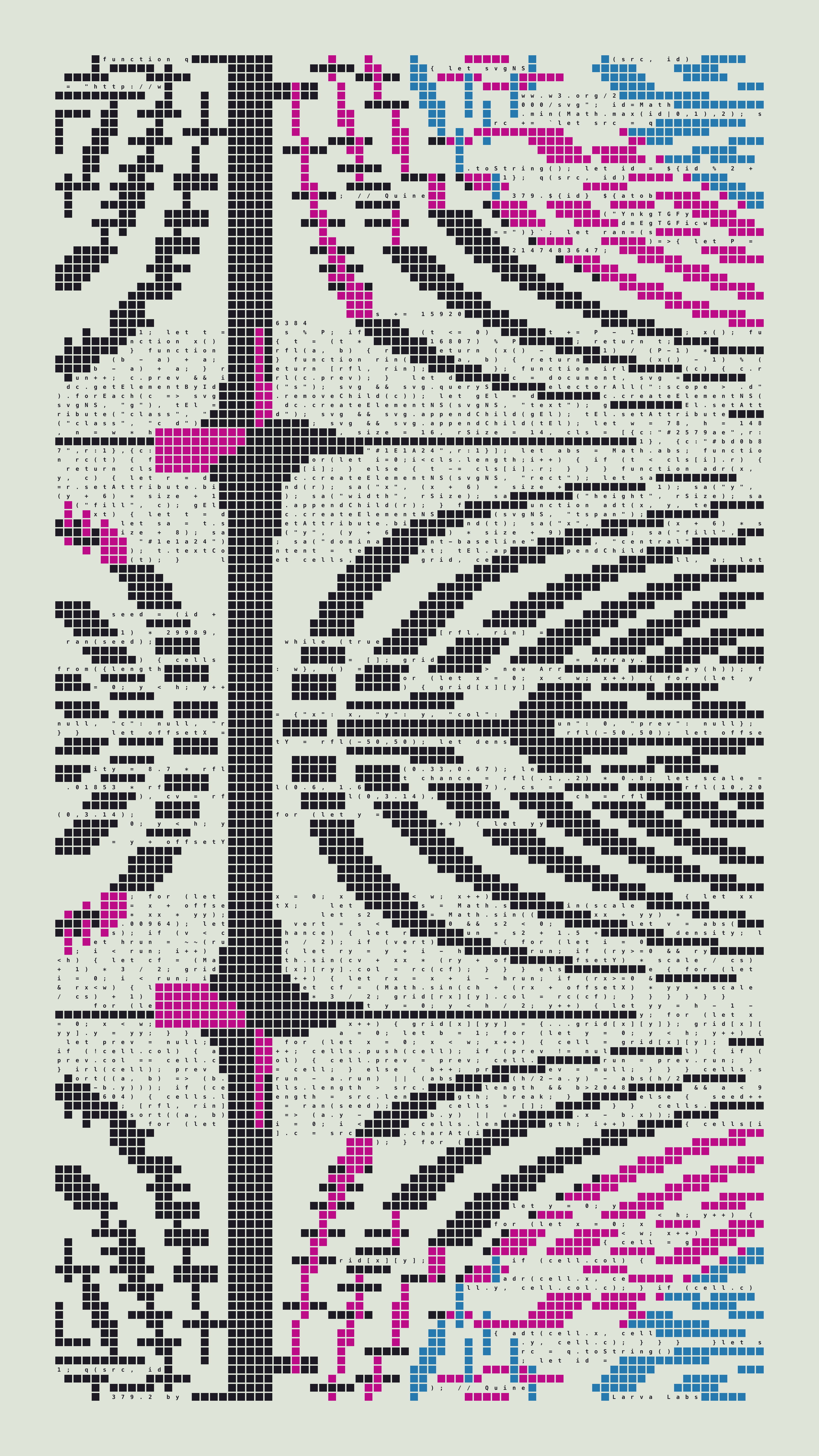 Quine #379 — Generation 2