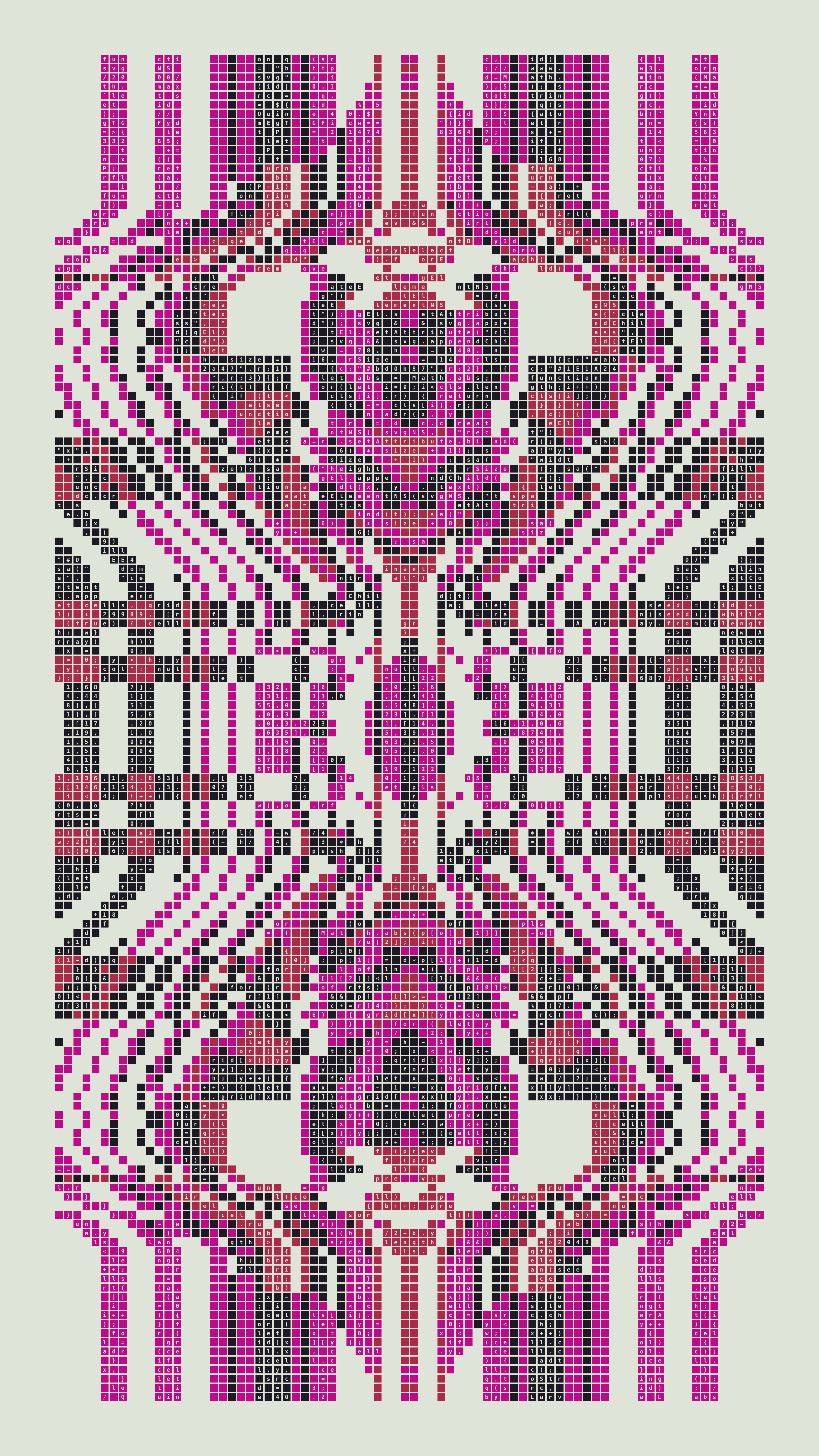 Quine #40 — Generation 2 (poster)