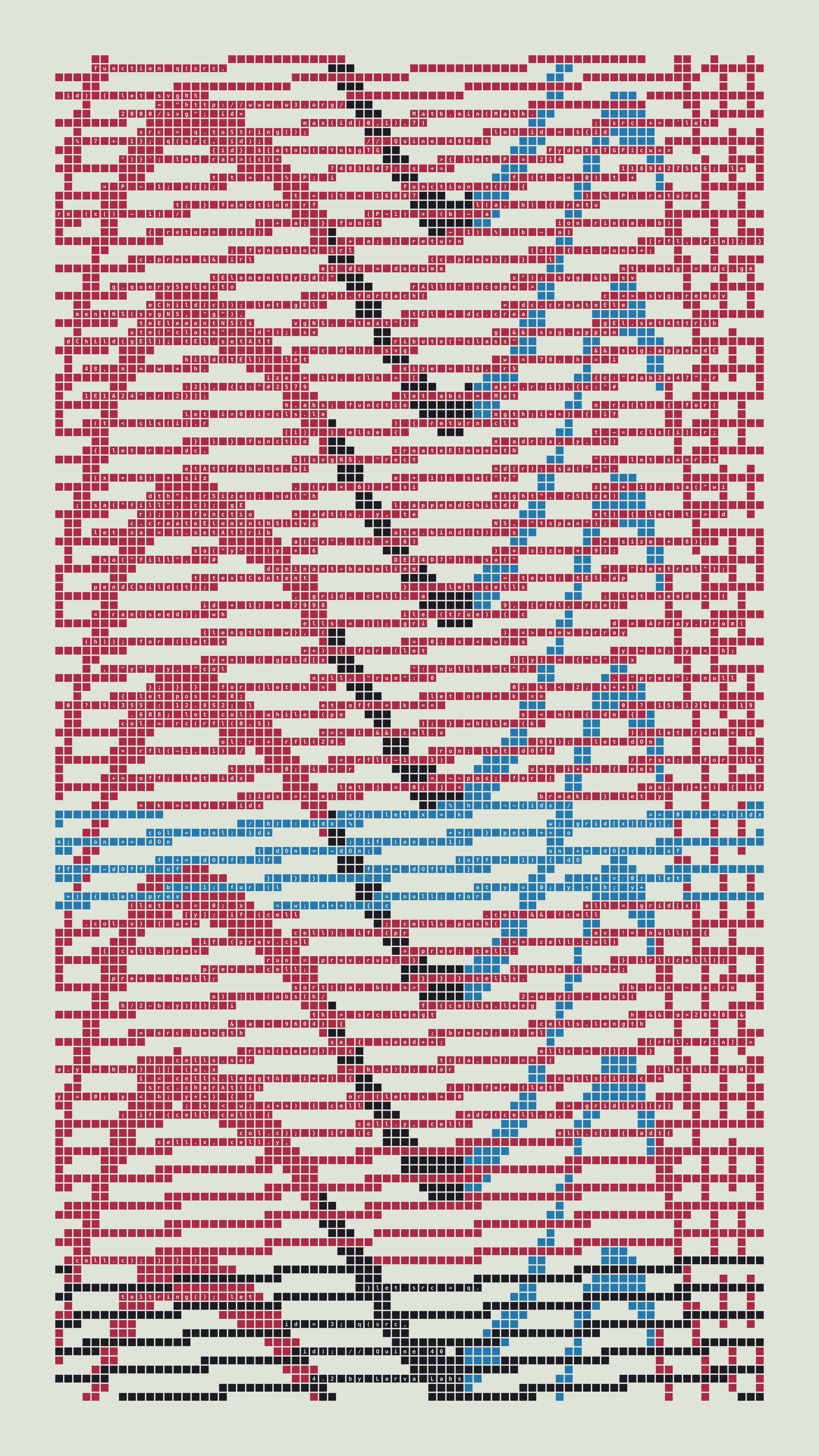 Quine #404 — Generation 2 (poster)