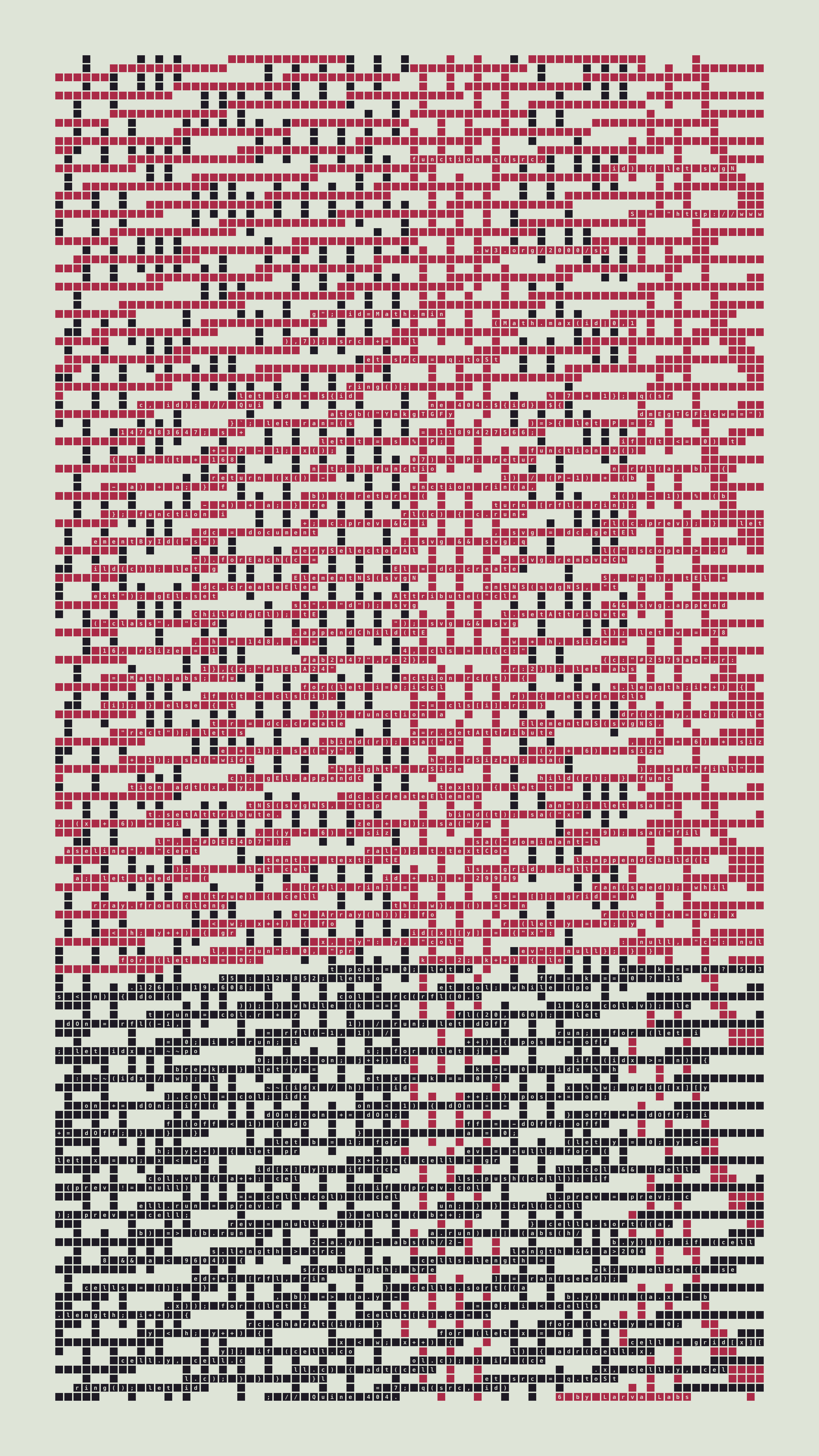 Quine #404 — Generation 6