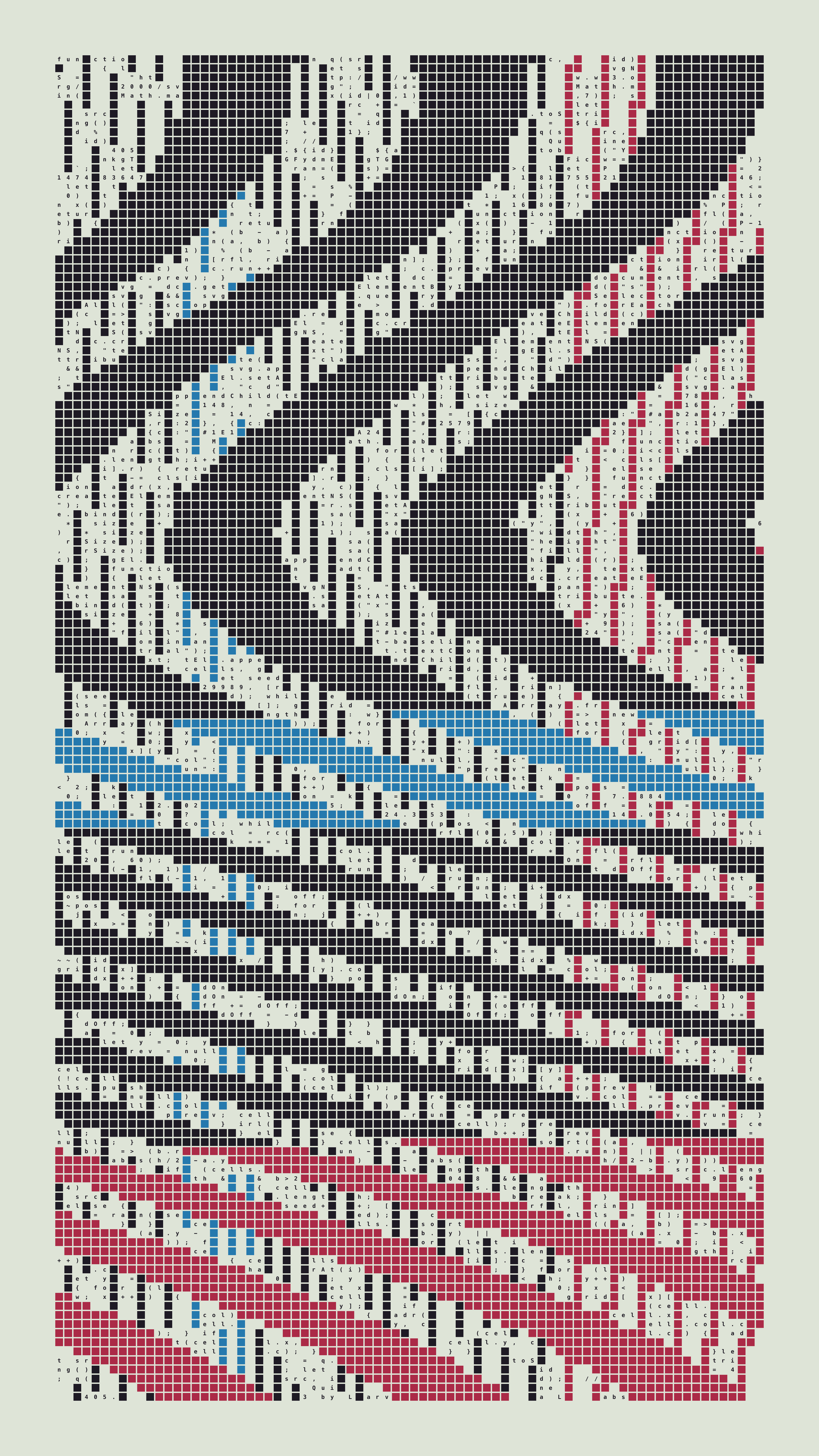 Quine #405 — Generation 3