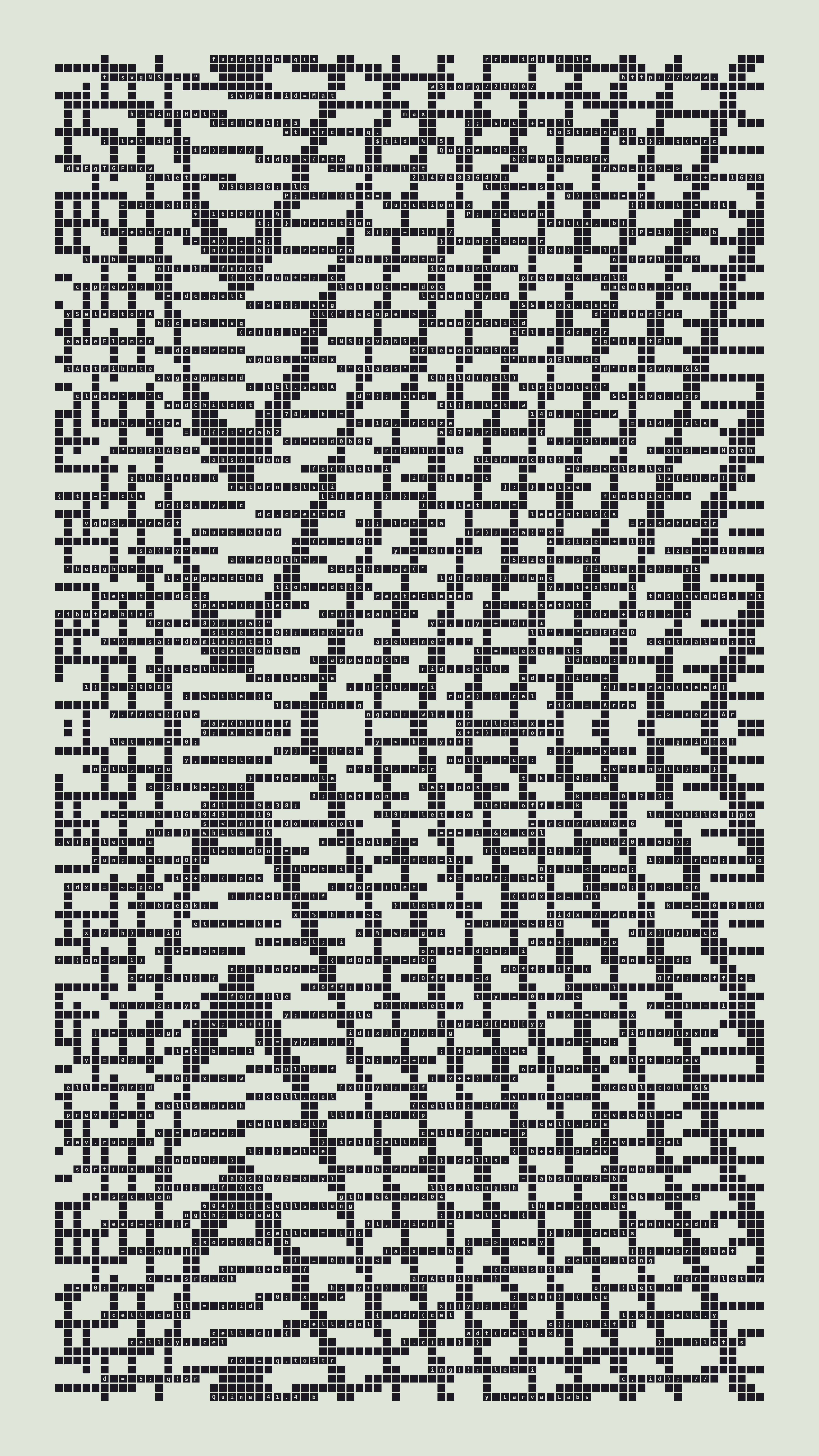 Quine #41 — Generation 4