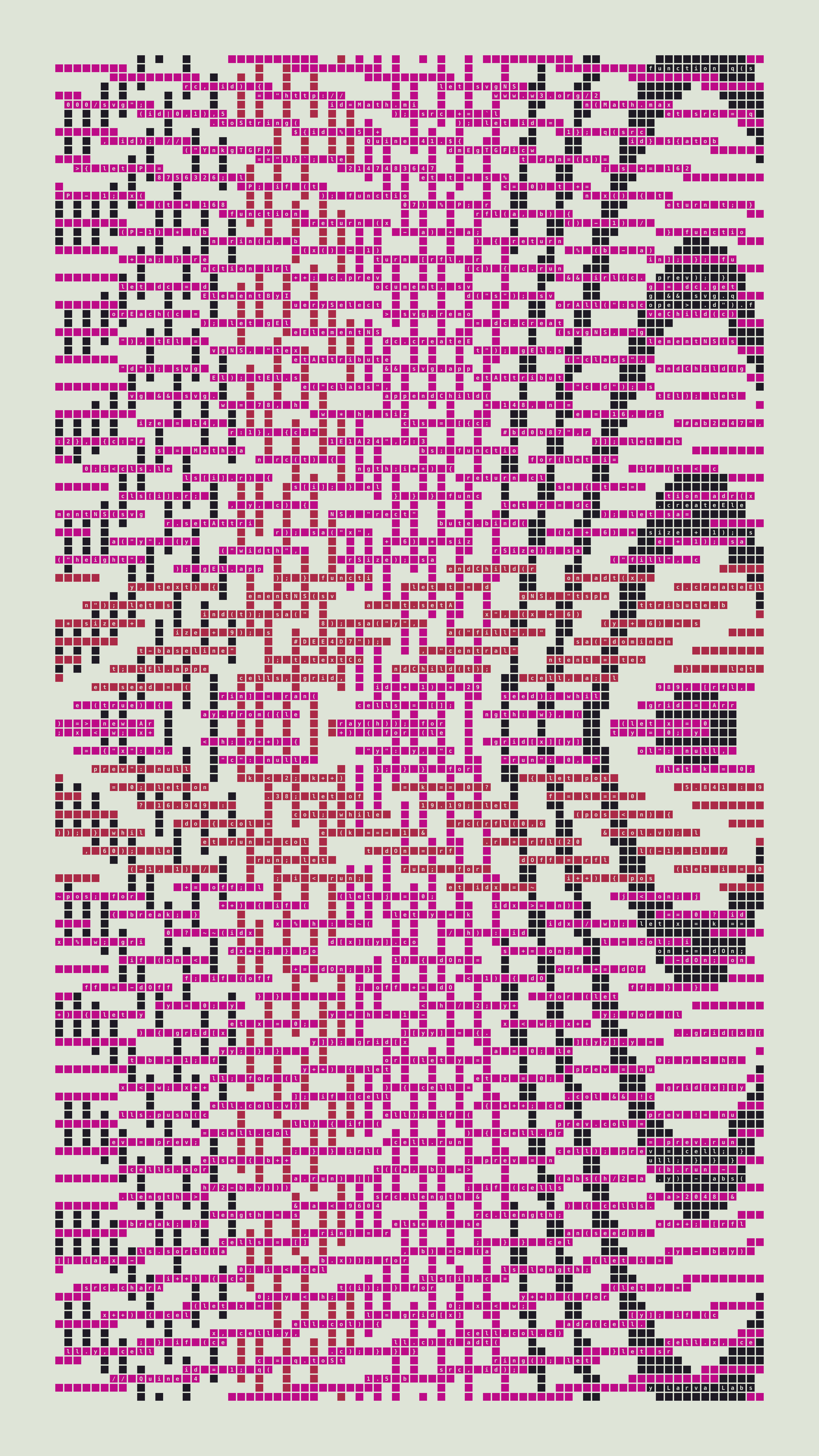 Quine #41 — Generation 5