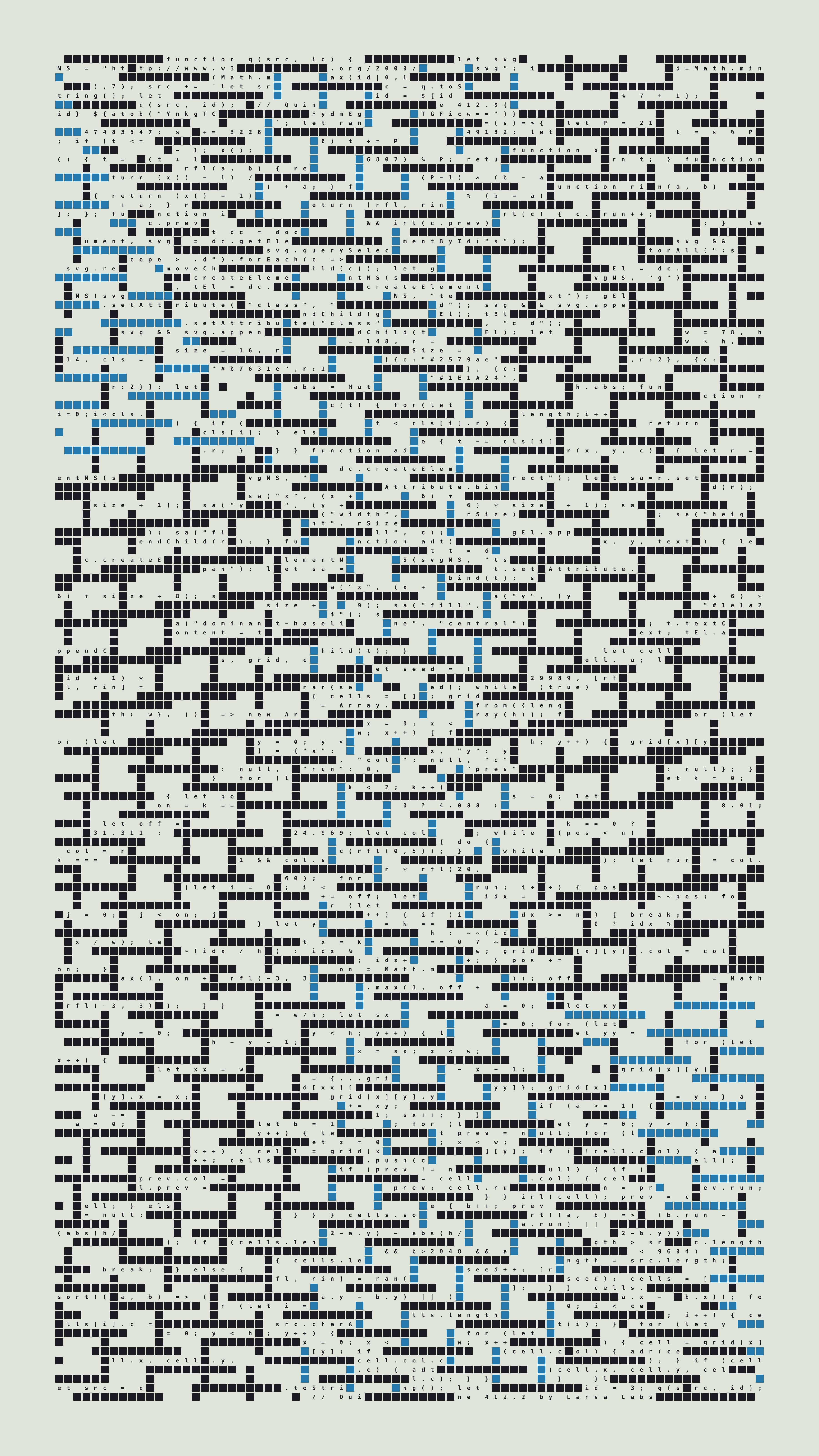 Quine #412 — Generation 2